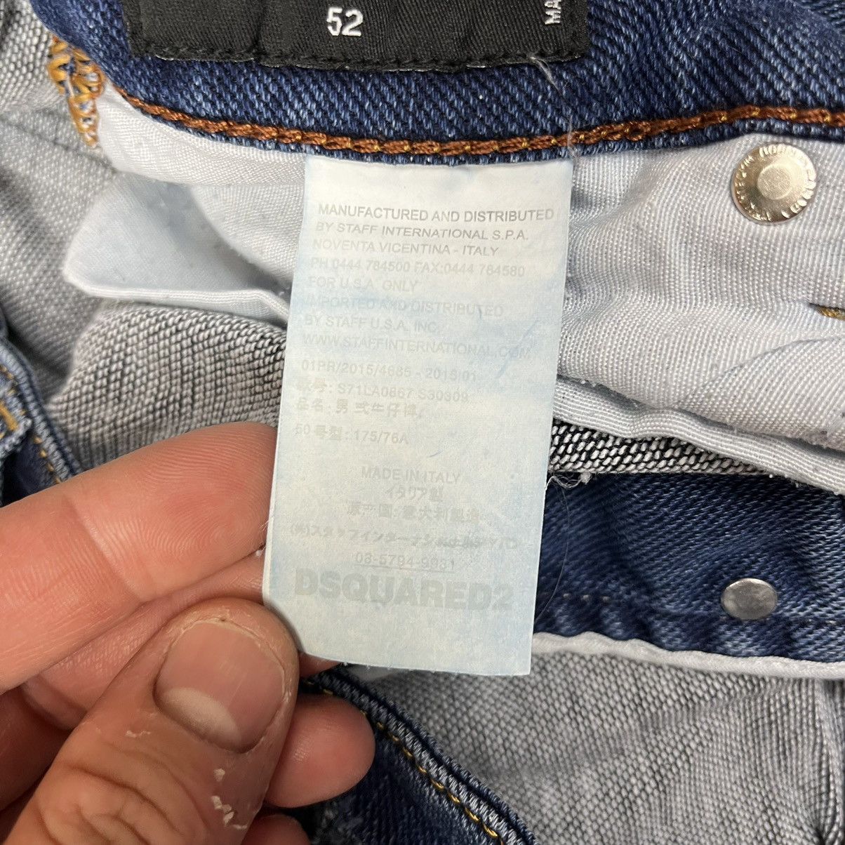 Dsquared2 × Jean Dsquared Jeans Denim Trousers Blue pants Size US 32 / EU 48 - 9 Thumbnail