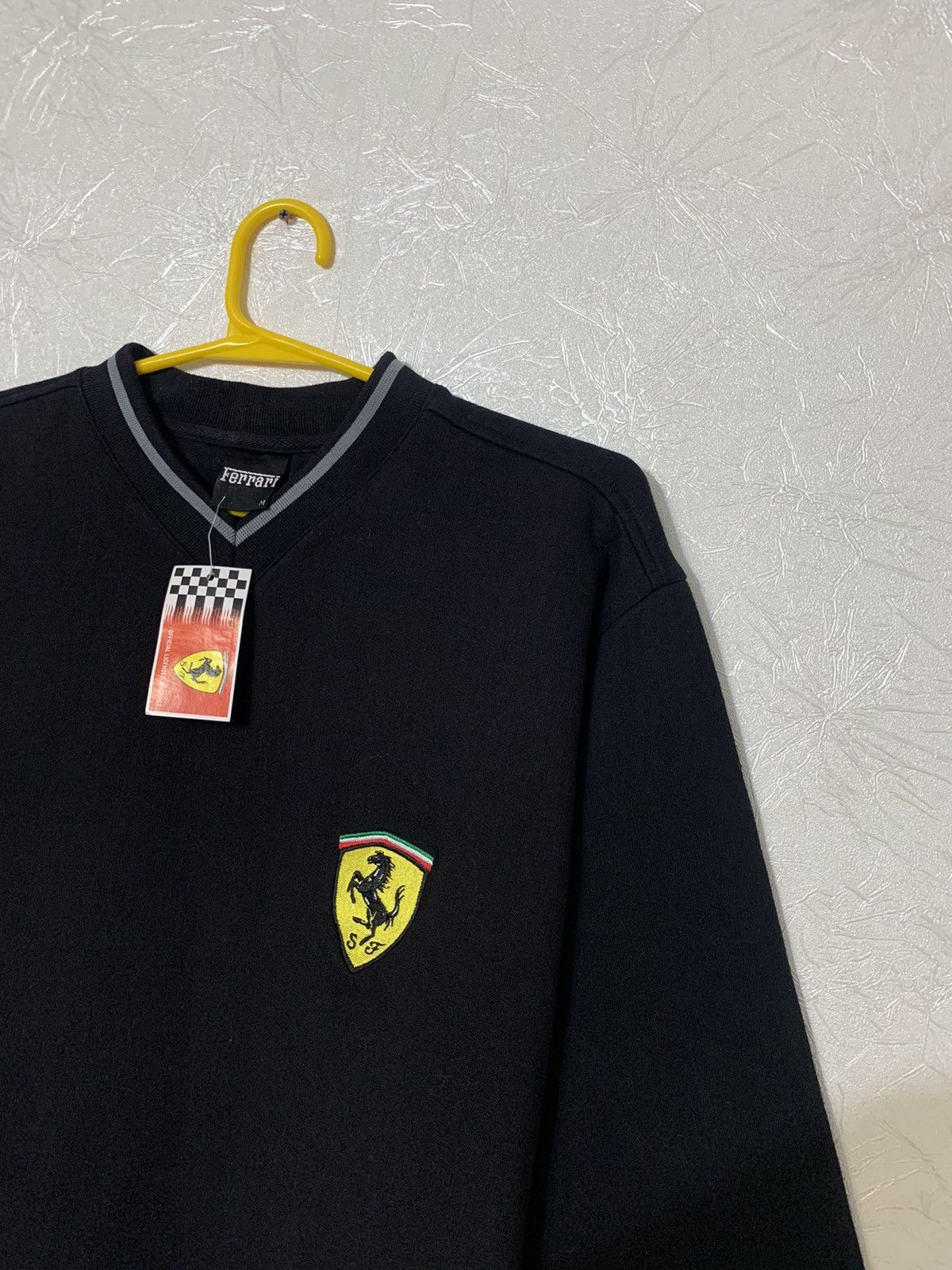 Ferrari × Formula 1 × Vintage New Vintage 1999 Ferrari Formula Uno Black Racing Sweatshirt Size US M / EU 48-50 / 2 - 2 Thumbnail