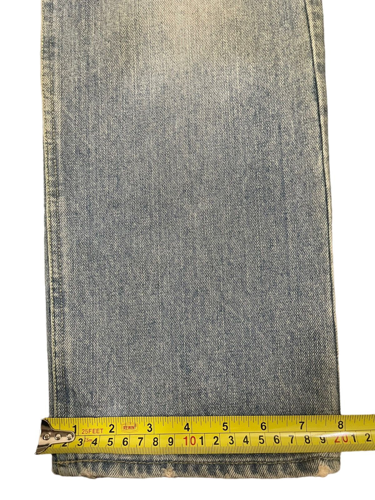 The Viridi-anne Vintage Japan The Viridi Anne Monochrome Distressed Jeans Size US 31 - 15 Thumbnail
