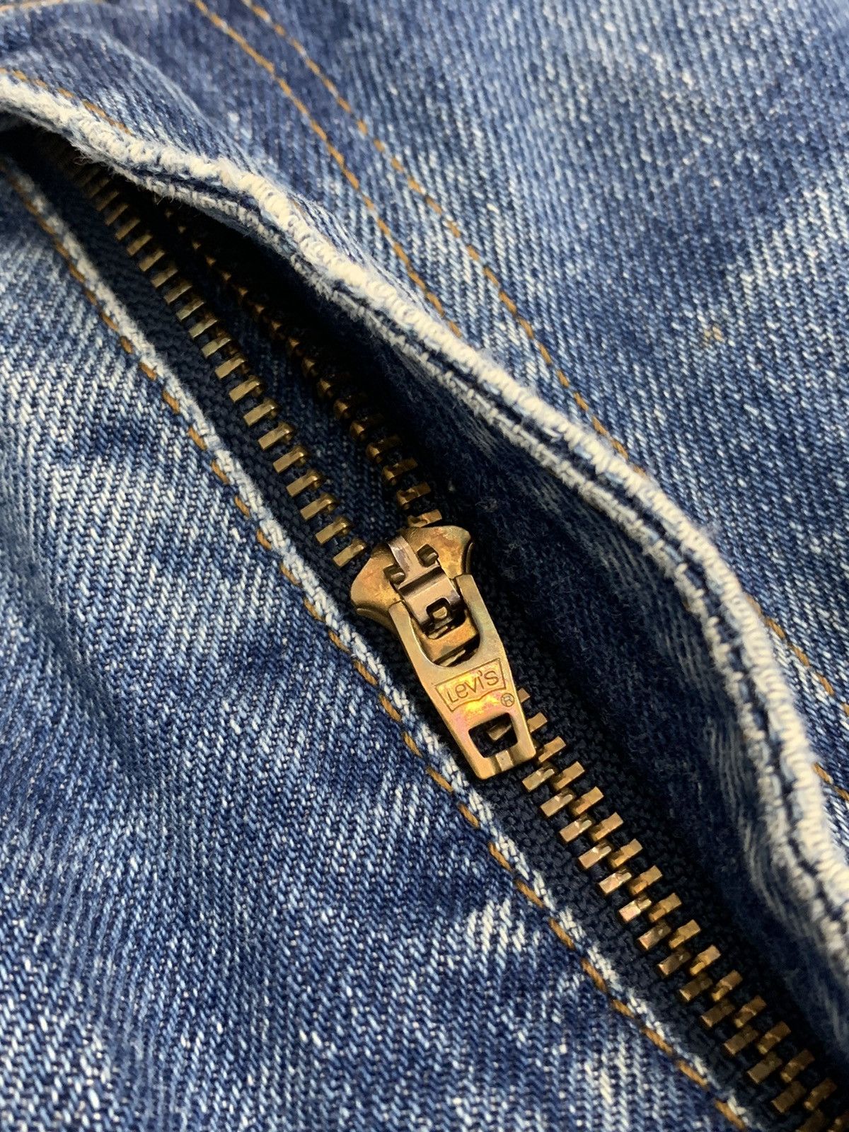 Levi's Vintage Reproduction Levis 515 Distressed Denim Pants (AE2) Size US 32 / EU 48 - 10 Thumbnail