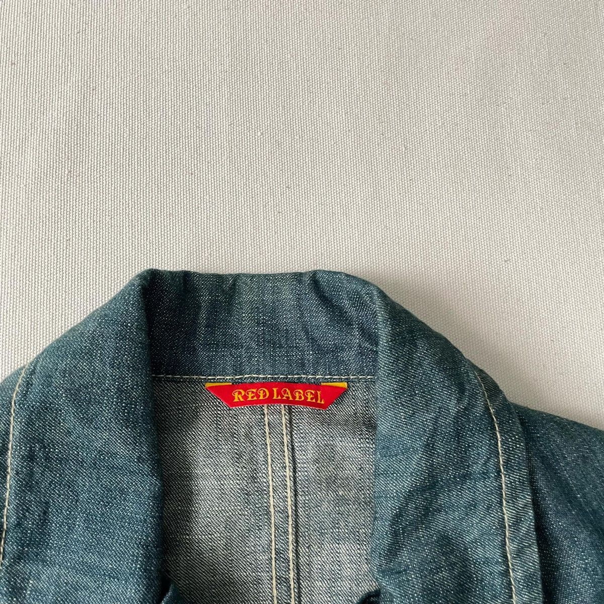 Designer × Vivienne Westwood 2003 Vivienne Westwood Denim Blazer Size S / US 4 / IT 40 - 9 Thumbnail