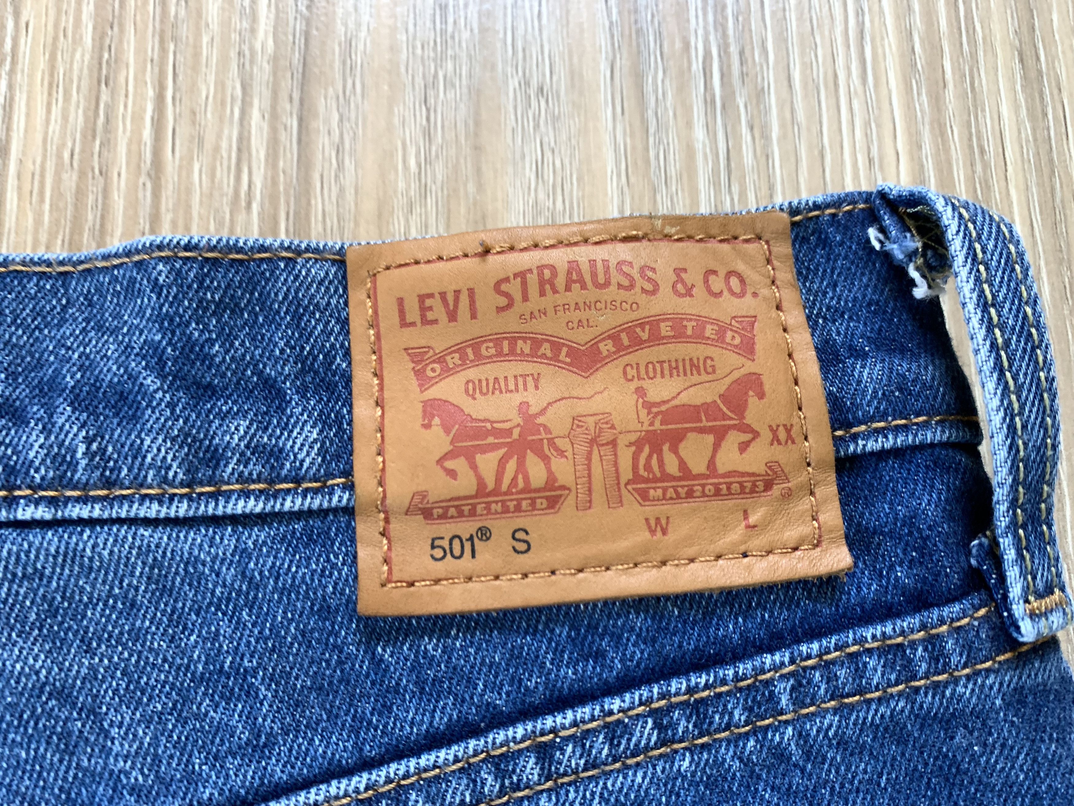 Levi's Womens Levi’s 501 Blue Wash Denim Jeans Size 27" / US 4 / IT 40 - 7 Thumbnail