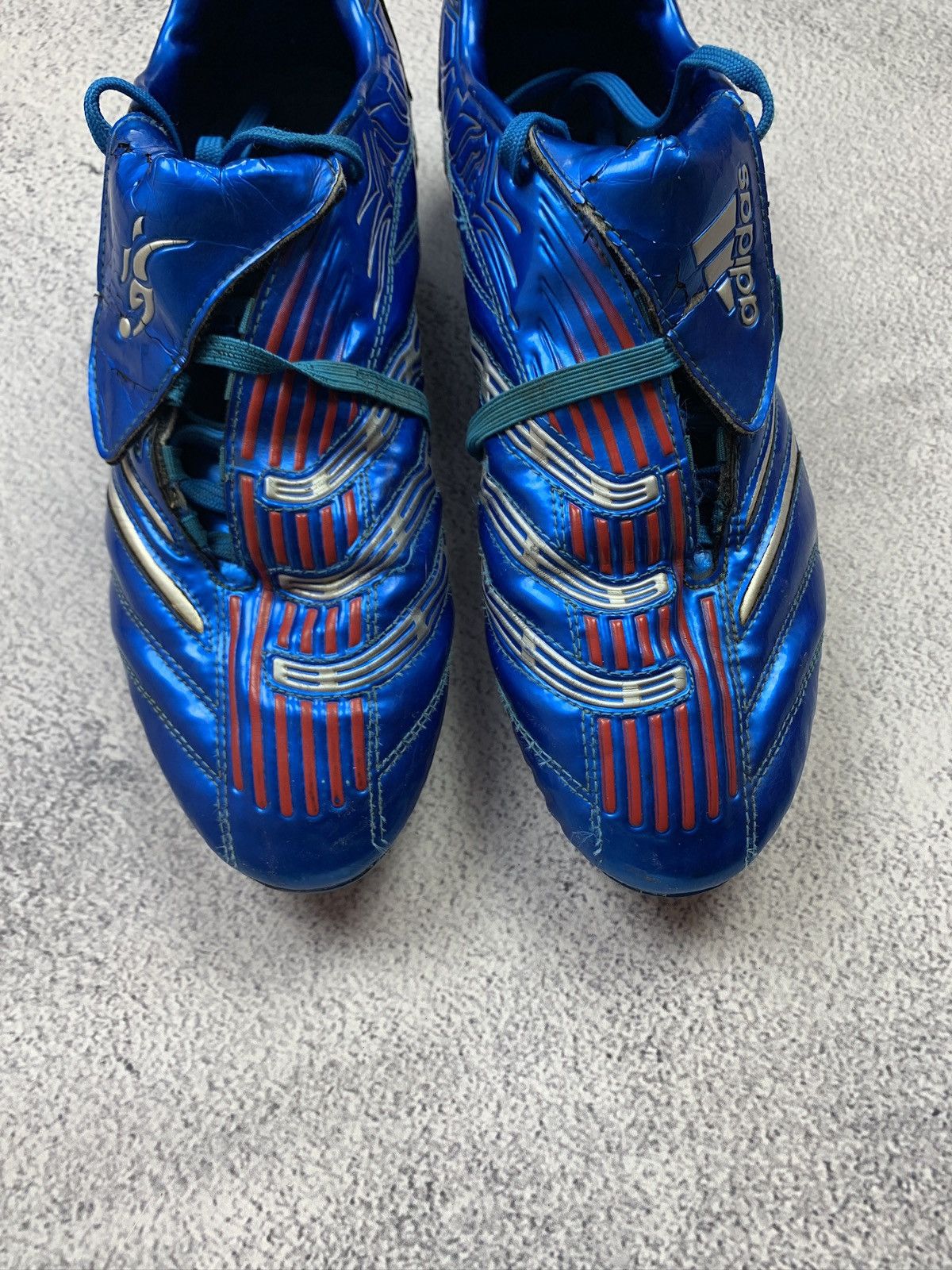 Adidas Adidas Predator Absolute Blue Metallic FG Boots Size 43 Size US 9.5 / EU 42-43 - 10 Thumbnail
