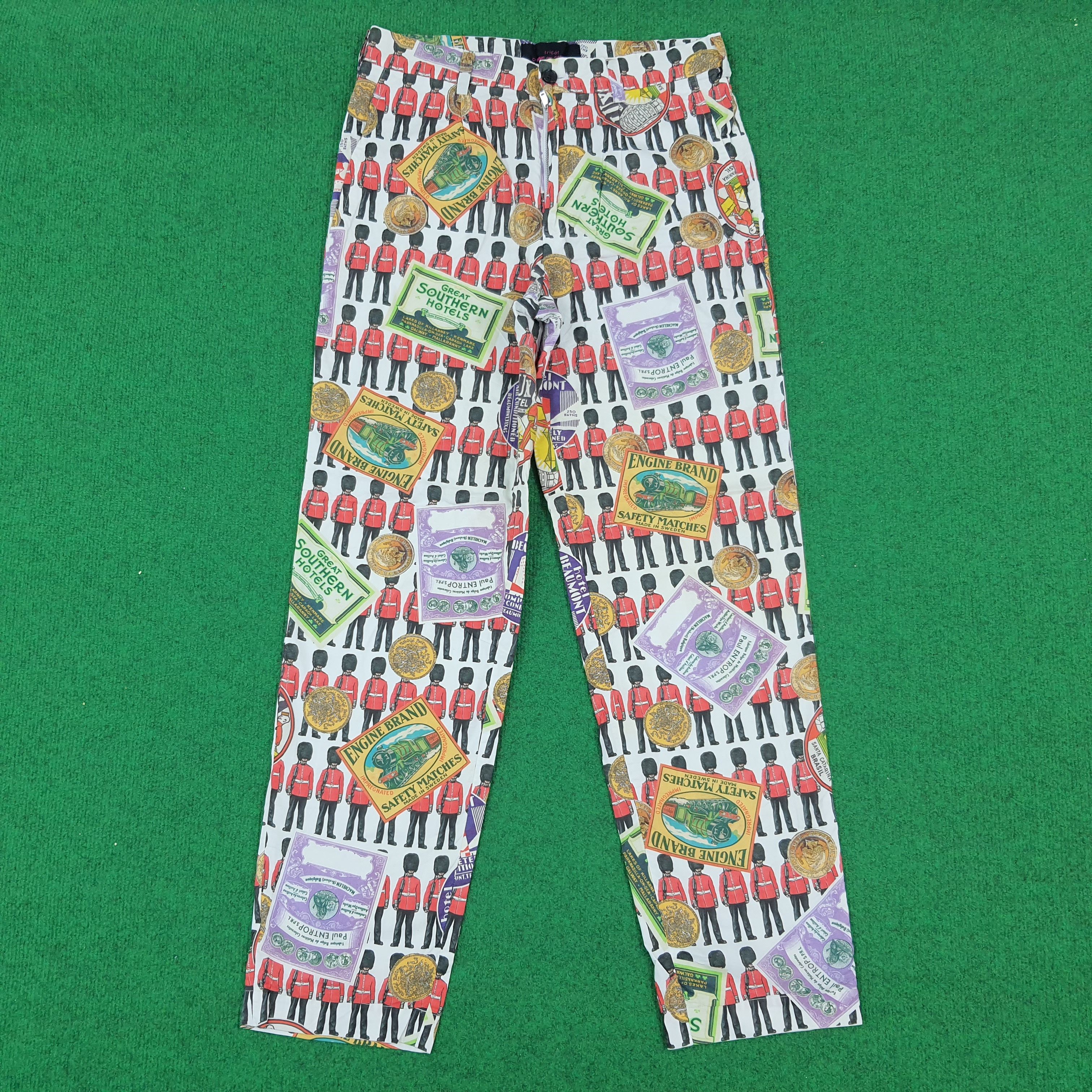 Comme des Garcons Vintage Tricot Comme Des Garcons Rare Design Casual Pants Size US 28 / EU 44 - 1 Thumbnail