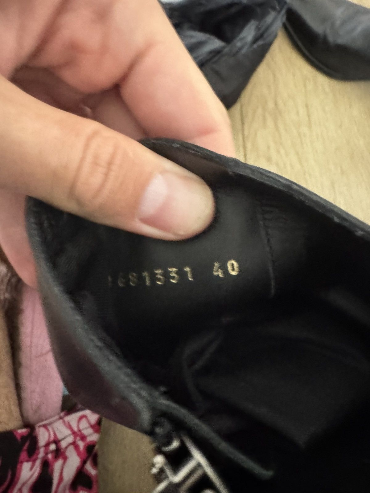 Saint Laurent Paris Leather harness wyatts Size US 7 / EU 40 - 8 Thumbnail