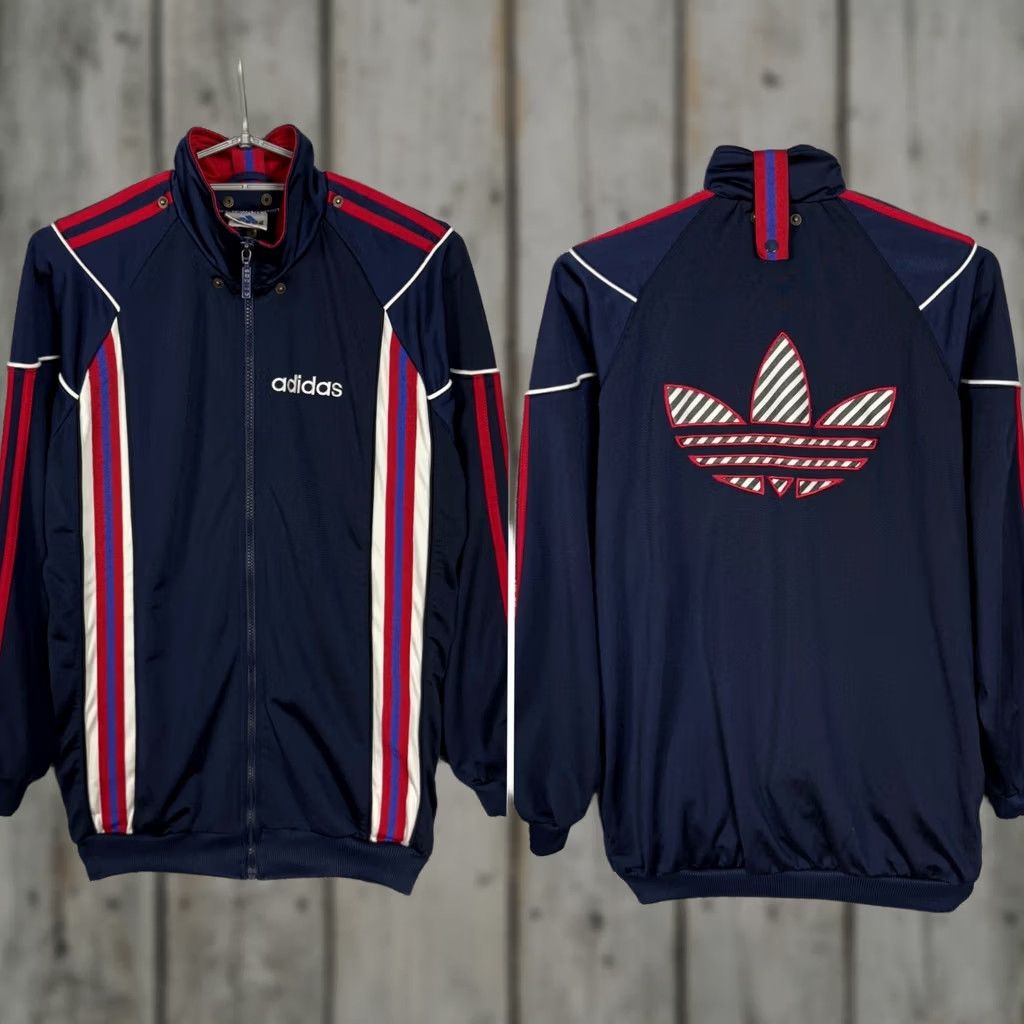 Adidas Vintage 1980s Adidas Made In Brazil Track Up Full Zip