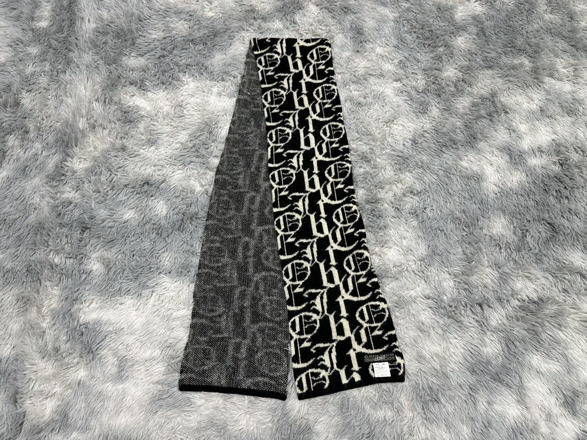 Gaultier Homme Objet 🔥Rare Archived Gautier Homme Objet Scarf Old English Gothic Size ONE SIZE - 1 Thumbnail