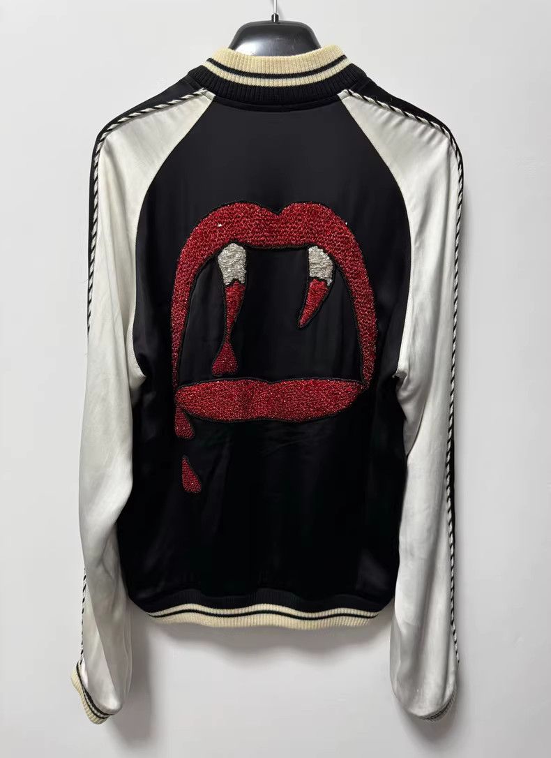 Saint Laurent Paris Saint Laurent 14ss blood tooth silk jacket Size US S / EU 44-46 / 1 - 1 Thumbnail
