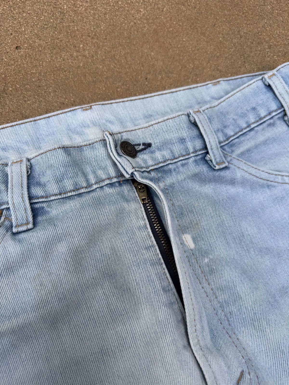 Levi's × Vintage Vtg 80’s Levi’s 646 Orange Tab Bellbottom Flare Jeans 35x29 Size US 35 - 5 Thumbnail