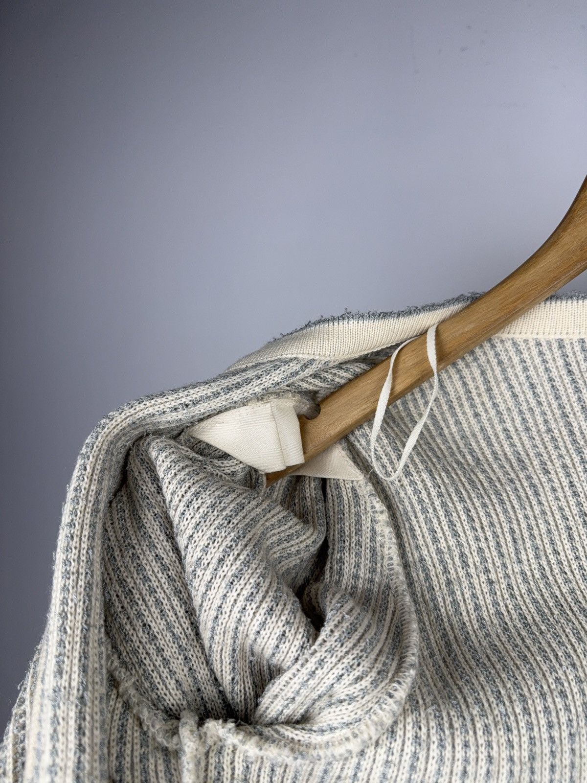 Pierre Cardin Retro 80s Pierre Cardin Paris West Germany Ribbed Cardigan Size S / US 4 / IT 40 - 9 Thumbnail