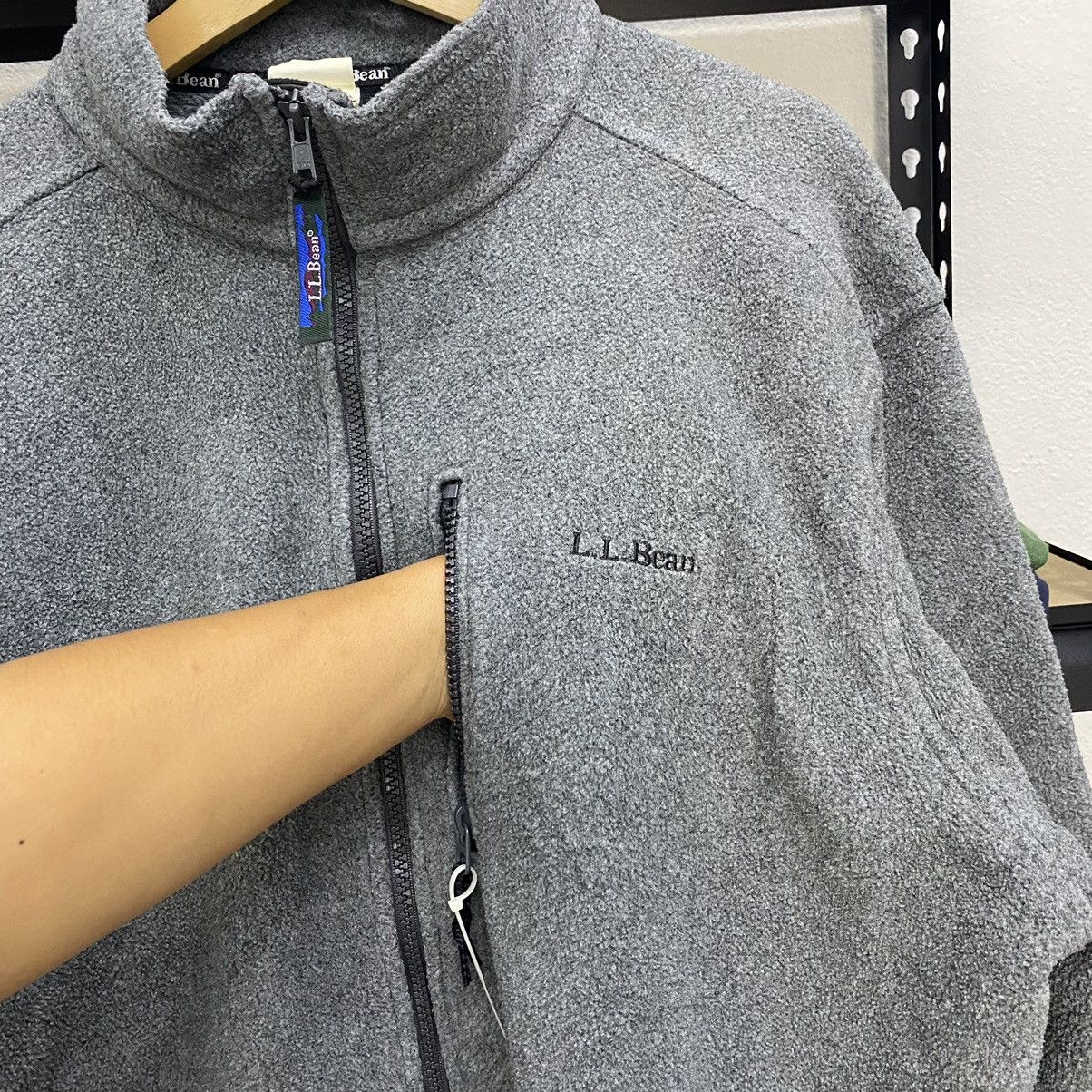 L.L. Bean × Vintage Vintage LL Bean Fleece Embroidery Sweatshirt Full Zip❗️ Size US L / EU 52-54 / 3 - 9 Thumbnail