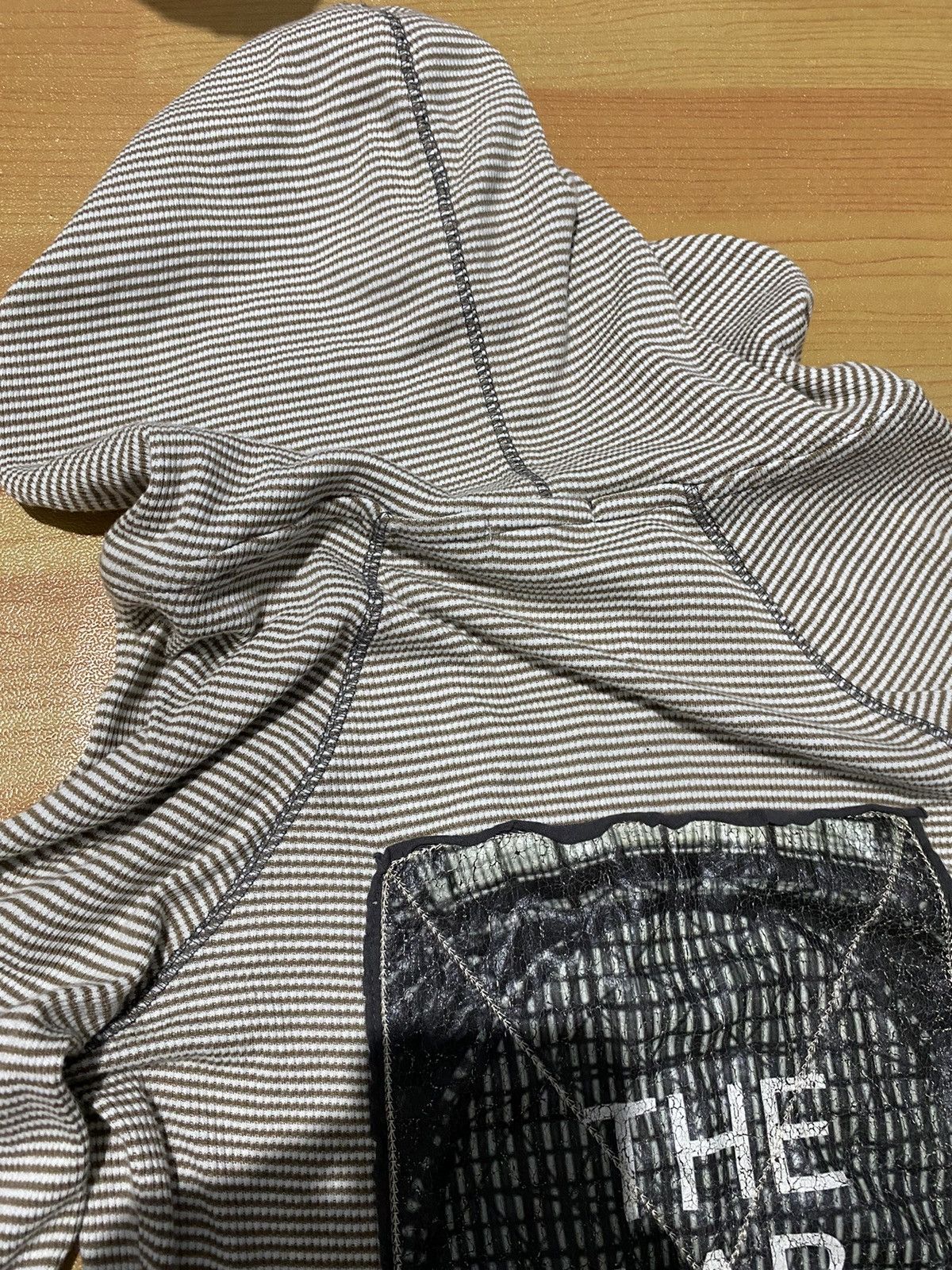 If Six Was Nine × Japanese Brand × Le Grande Bleu (L.G.B.) Vintage The Lab Buyrus 2 patch spider striped hoodie Size US M / EU 48-50 / 2 - 5 Thumbnail