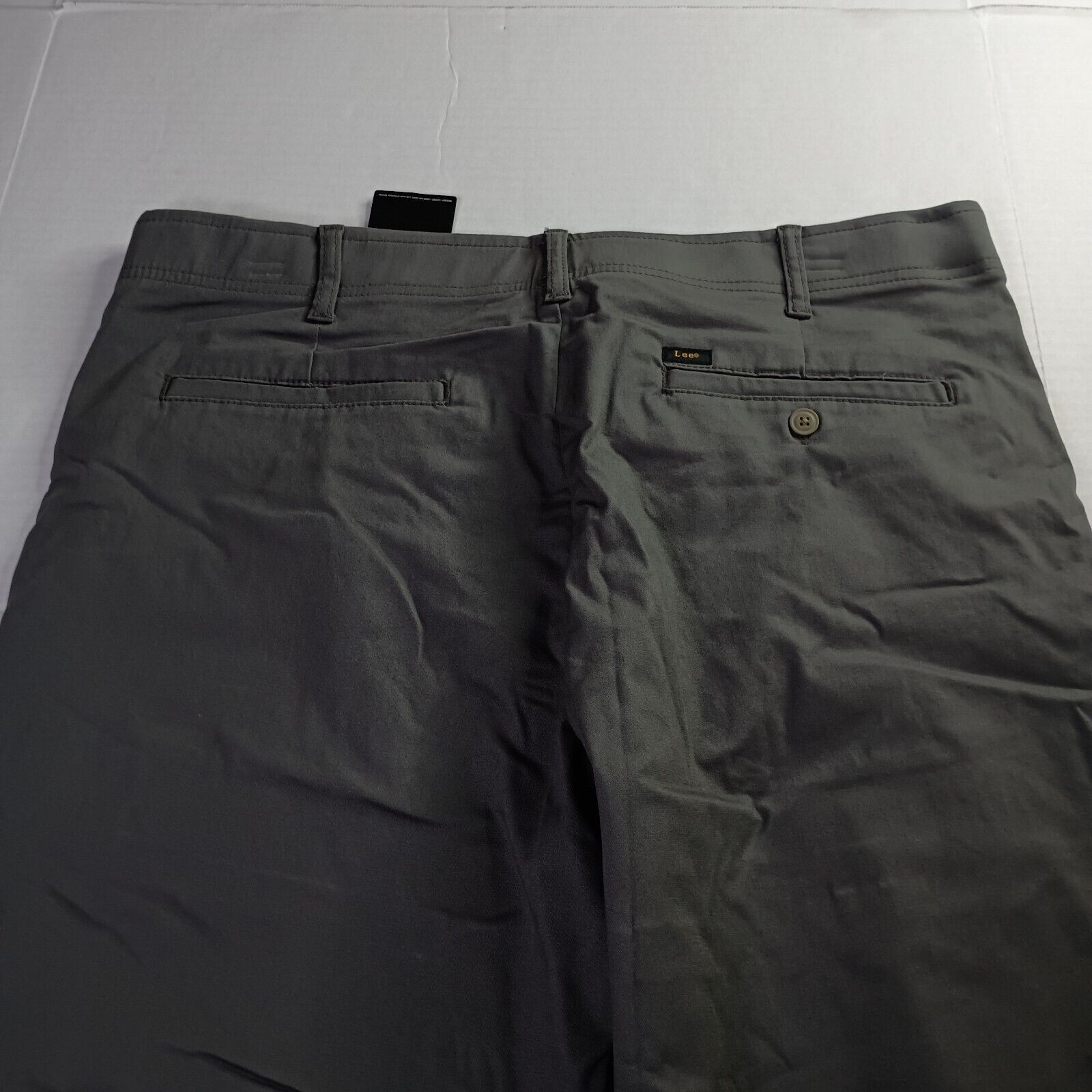 Lee Lee Chino Motion Flex Waistband Pants Men's 40x30 Gray Slim Size US 40 / EU 56 - 8 Thumbnail