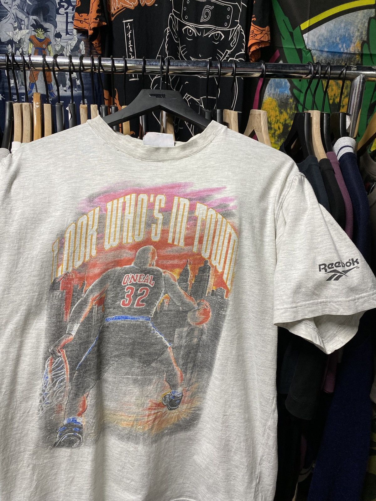 Reebok Vintage 90’s Reebok Shaq Tee Shirt Medium Size US M / EU 48-50 / 2 - 2 Thumbnail