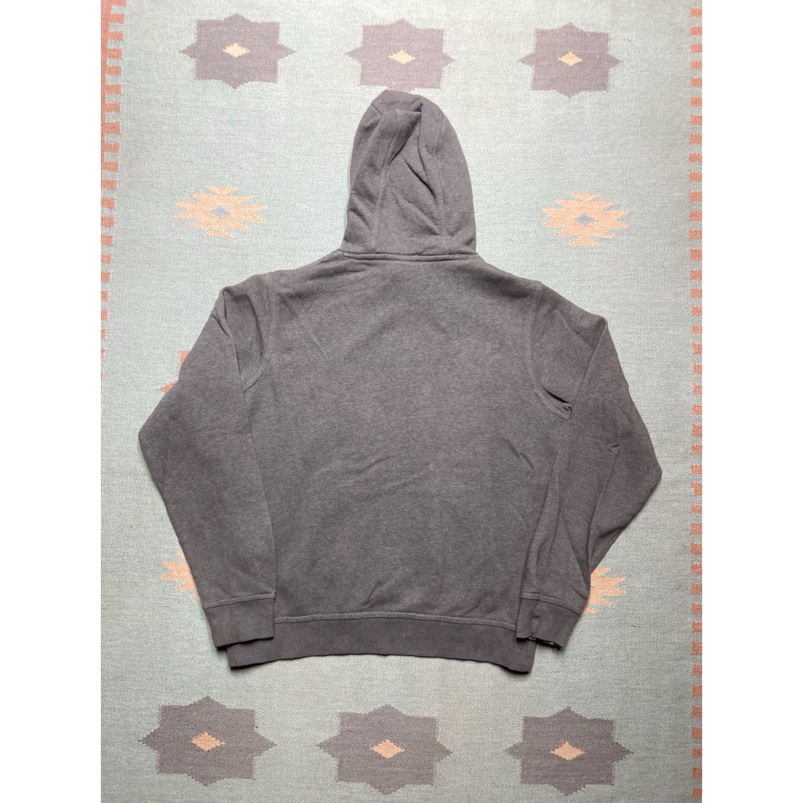 Nike VINTAGE Nike pullover hoodie sweatshirt swoosh check logo gray blank medium Size US M / EU 48-50 / 2 - 6 Thumbnail