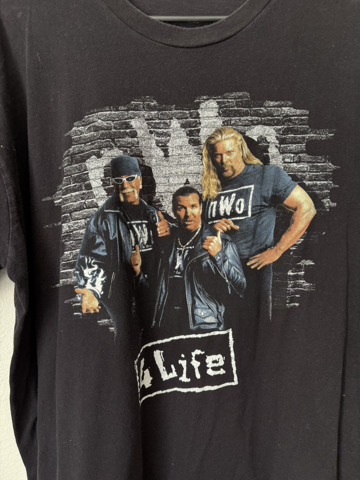 Vintage NWO 4 Life Tee Size US L / EU 52-54 / 3 - 2 Thumbnail