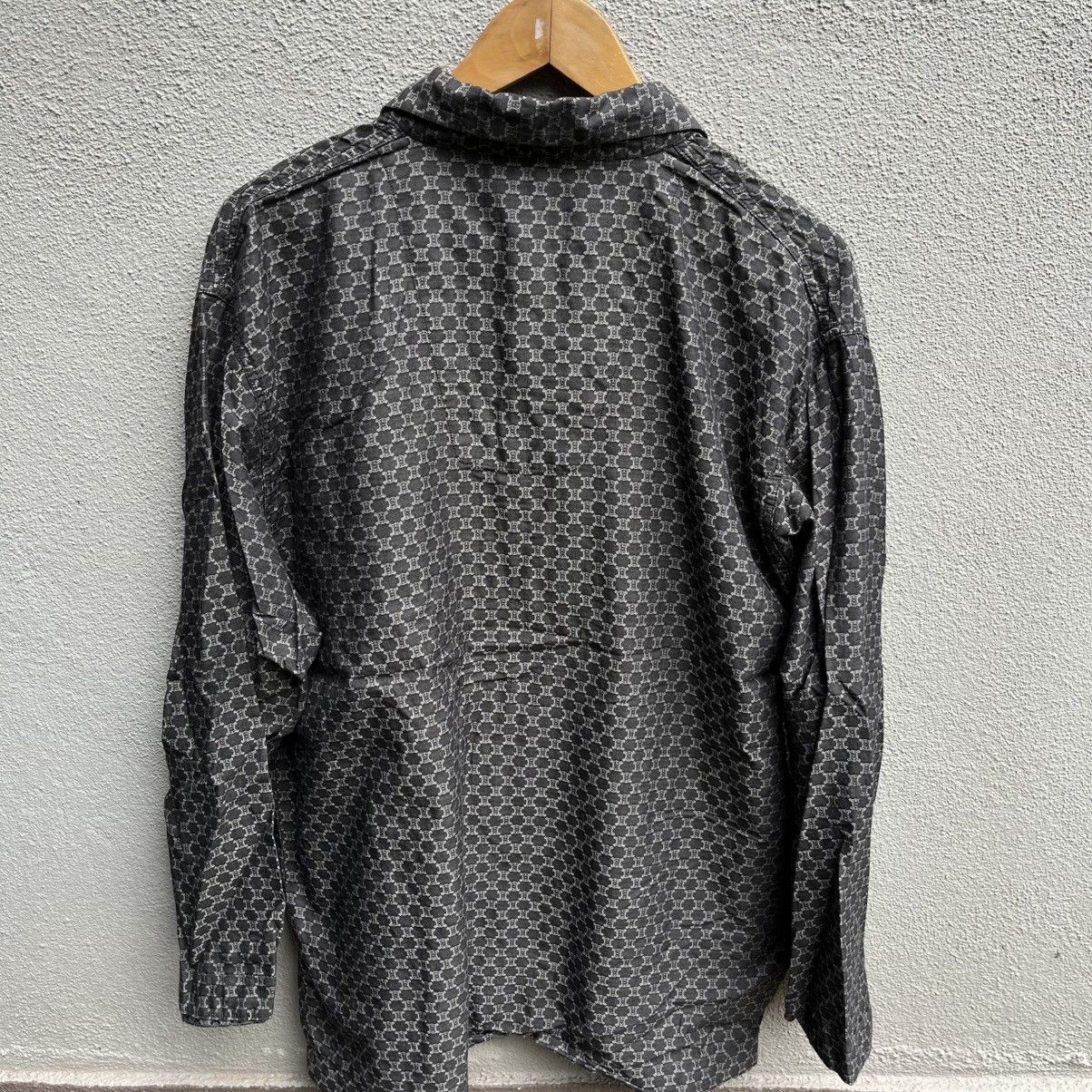 Celine CELINE monogram shirt Size US L / EU 52-54 / 3 - 4 Thumbnail