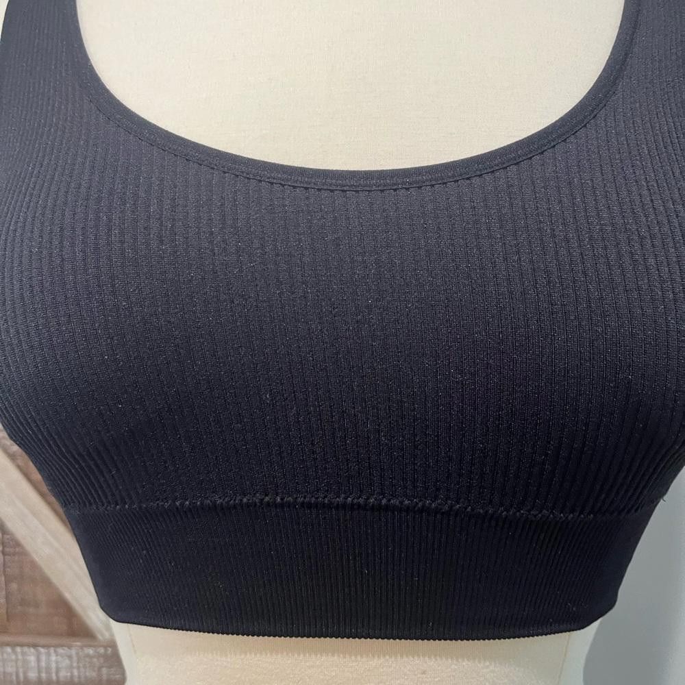 Designer Aerie ribbed sports bra Size ONE SIZE - 3 Thumbnail