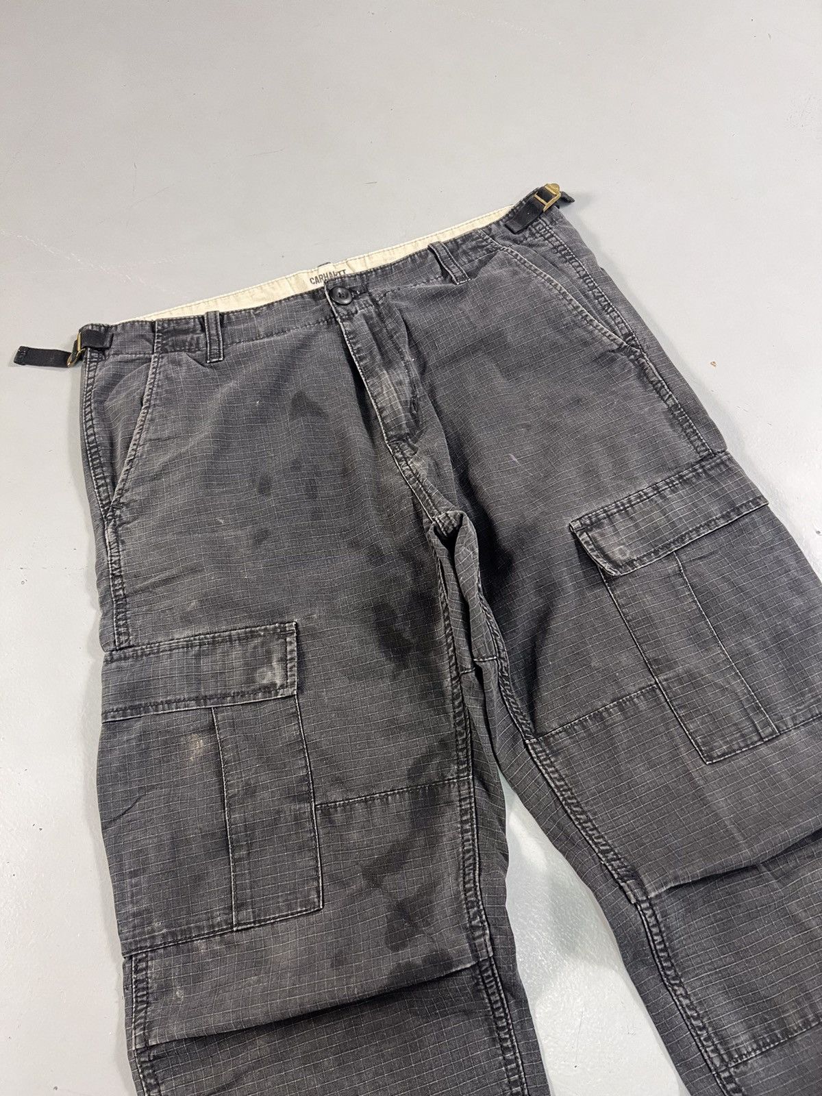 Carhartt Vintage Carhartt (WIP) adjustable cargo pant Size US 34 / EU 50 - 4 Thumbnail