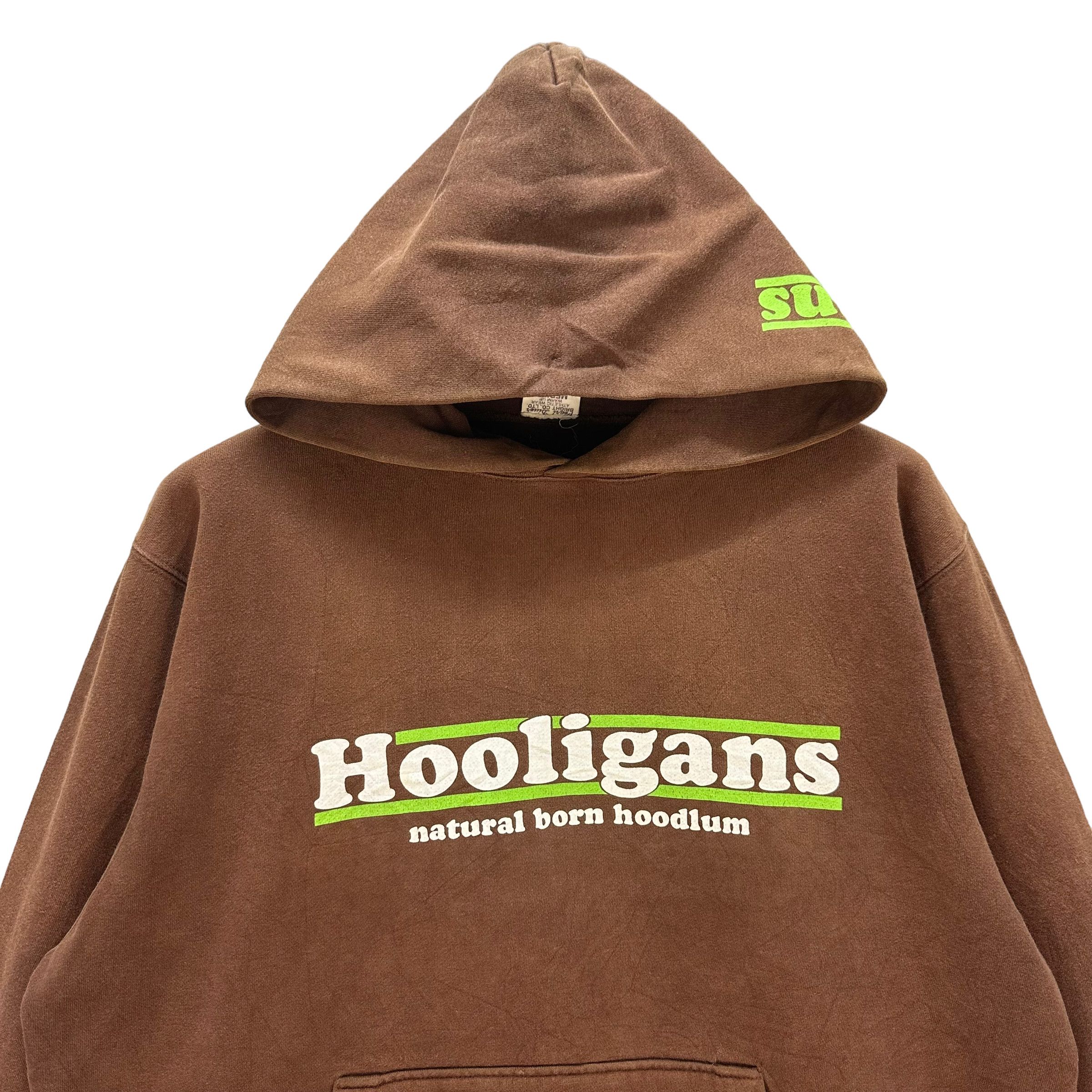 Japanese Brand HOOLIGANS NATURAL BORN HOODLUM HOODIES #8335-004 Size US M / EU 48-50 / 2 - 2 Thumbnail