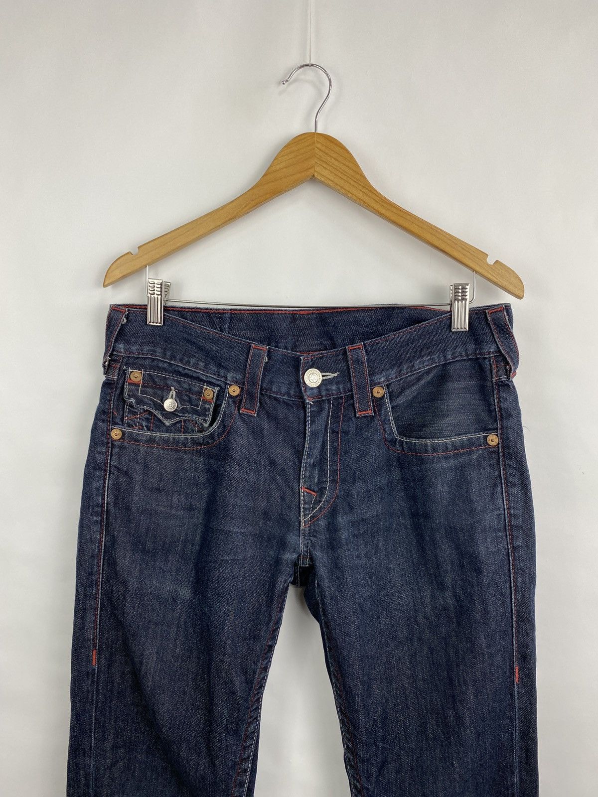True Religion 🇺🇸 Vintage True Religion Denim Jeans Mde in USA Y2K Rare Hype Size US 30 / EU 46 - 4 Thumbnail