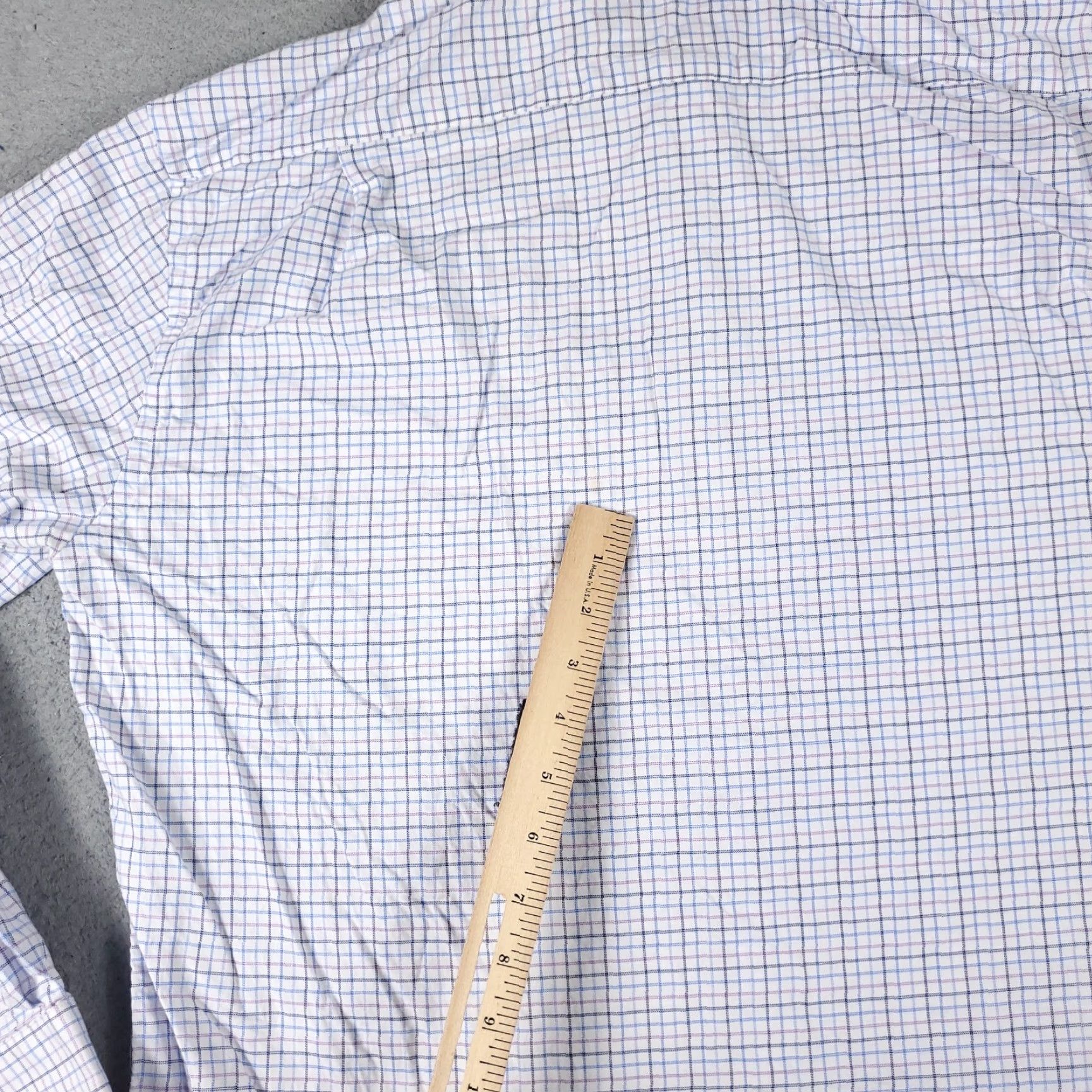Tommy Hilfiger Tommy Hilfiger Button-Up Shirt Mens Large Blue Check Long Sleeve Casual Size US L / EU 52-54 / 3 - 7 Thumbnail