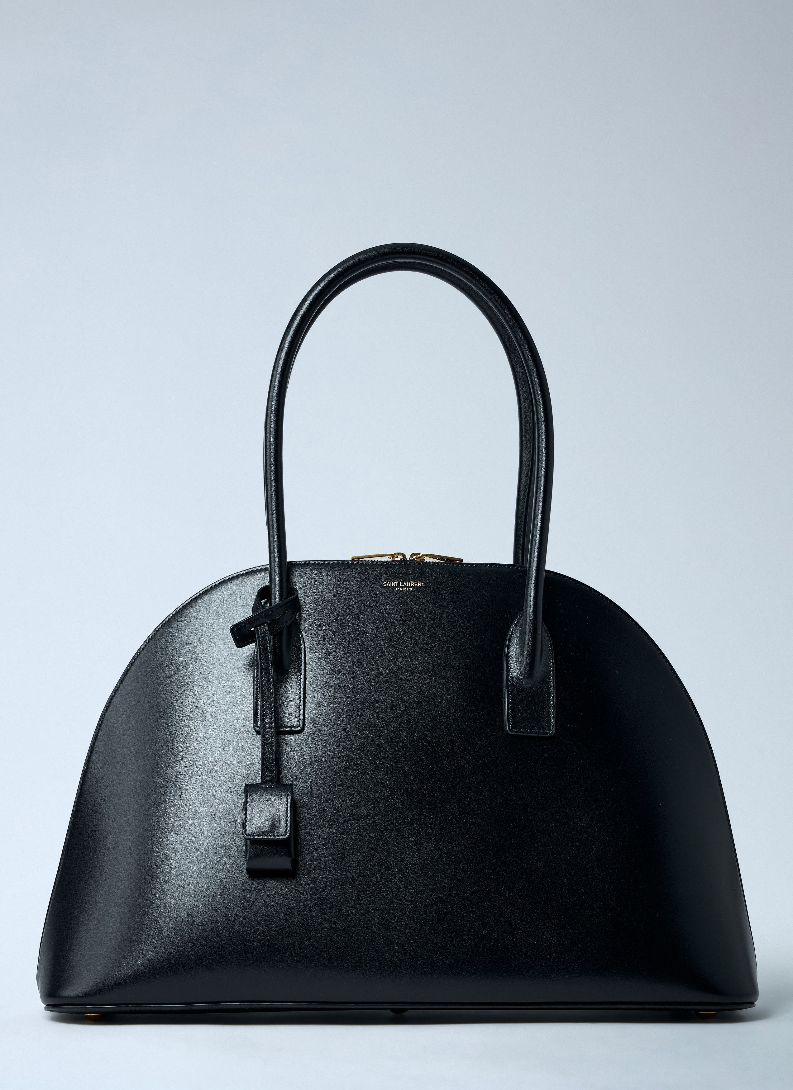 Saint Laurent Paris Leather Bowling Bag Size ONE SIZE - 1 Thumbnail