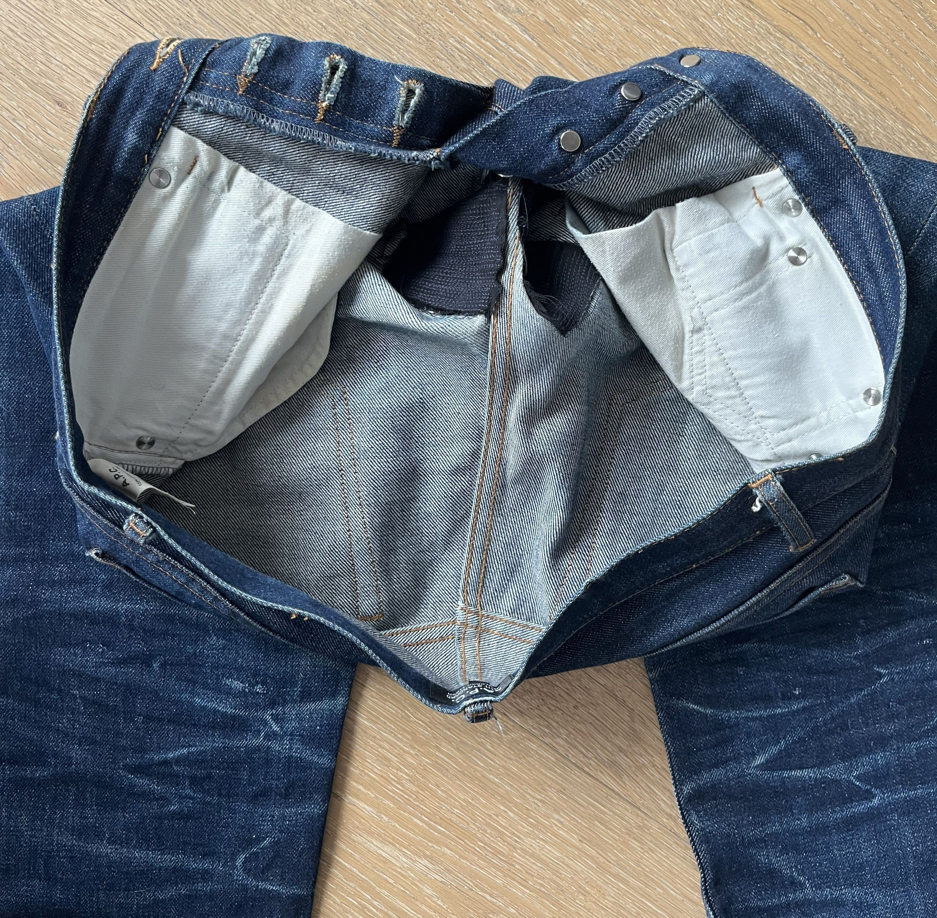 A.P.C. Petit Standard Selvedge Jeans Size US 31 - 8 Thumbnail