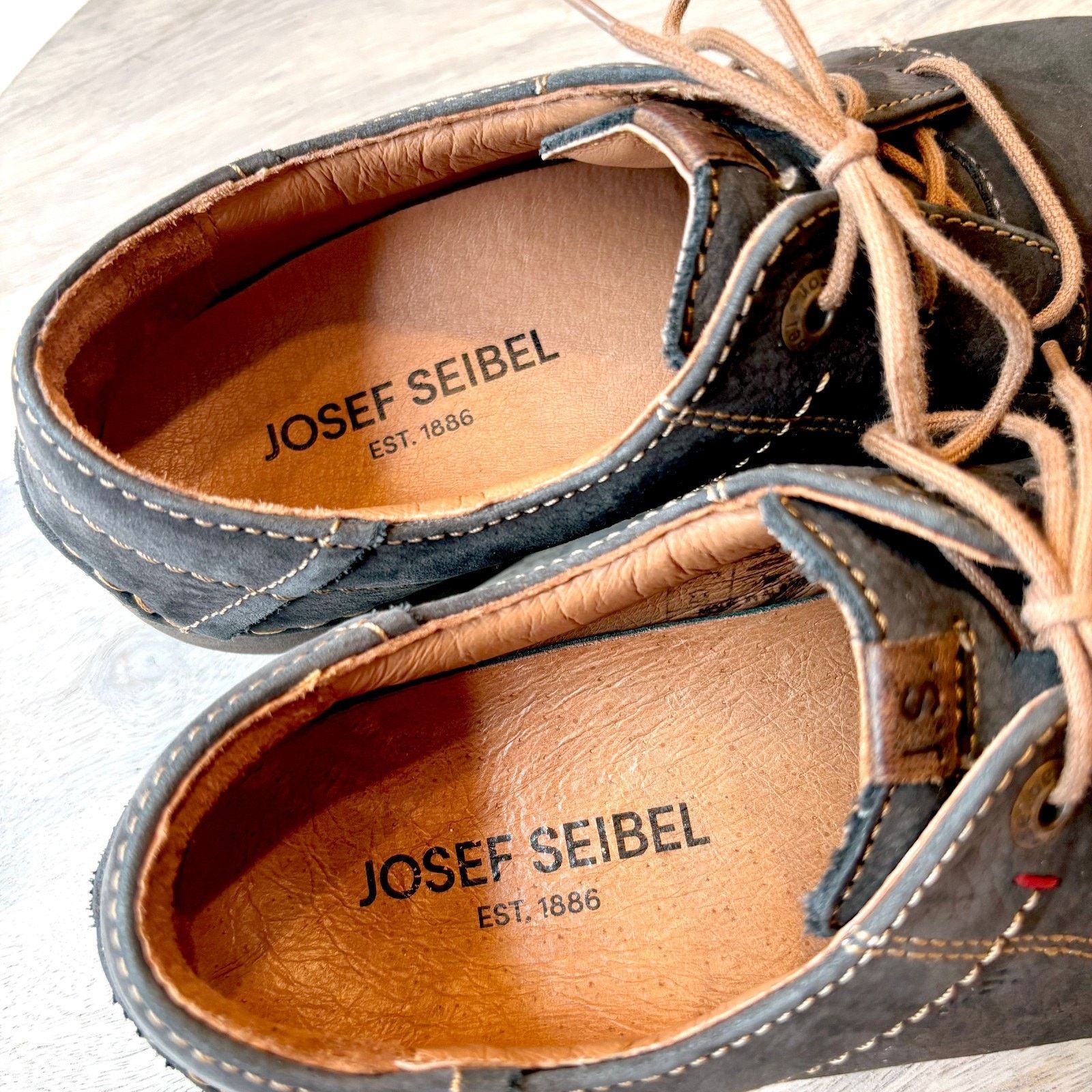 JOSEF SEIBAL Josef Seibel Rosalie Brown Leather Comfort Shoes Women's 9 Size US 9 / IT 39 - 8 Thumbnail