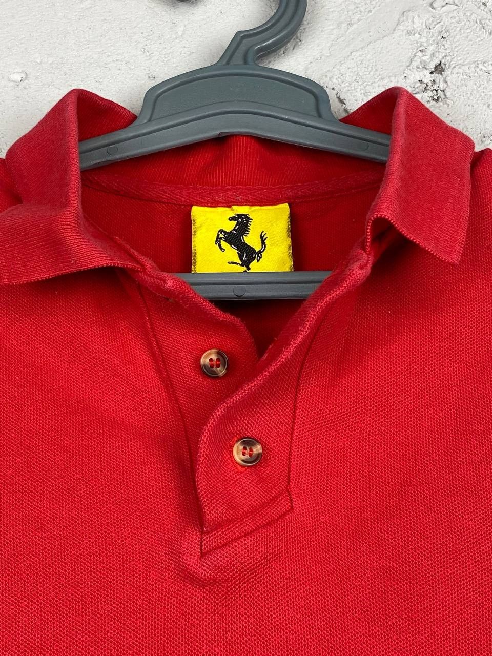 Ferrari × Formula 1 Vintage scuderia Ferrari 1999 polo small logo basic logo tee Size US L / EU 52-54 / 3 - 6 Thumbnail