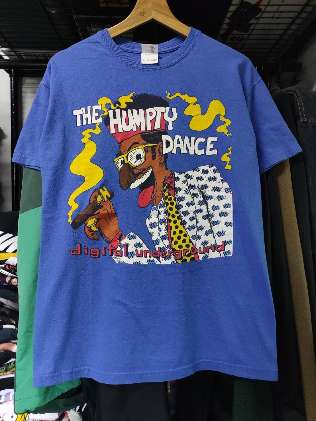 Rap Tees Vtg 00's Digital Underground "The Humpty Dance" Single Promo Size US M / EU 48-50 / 2 - 2 Thumbnail