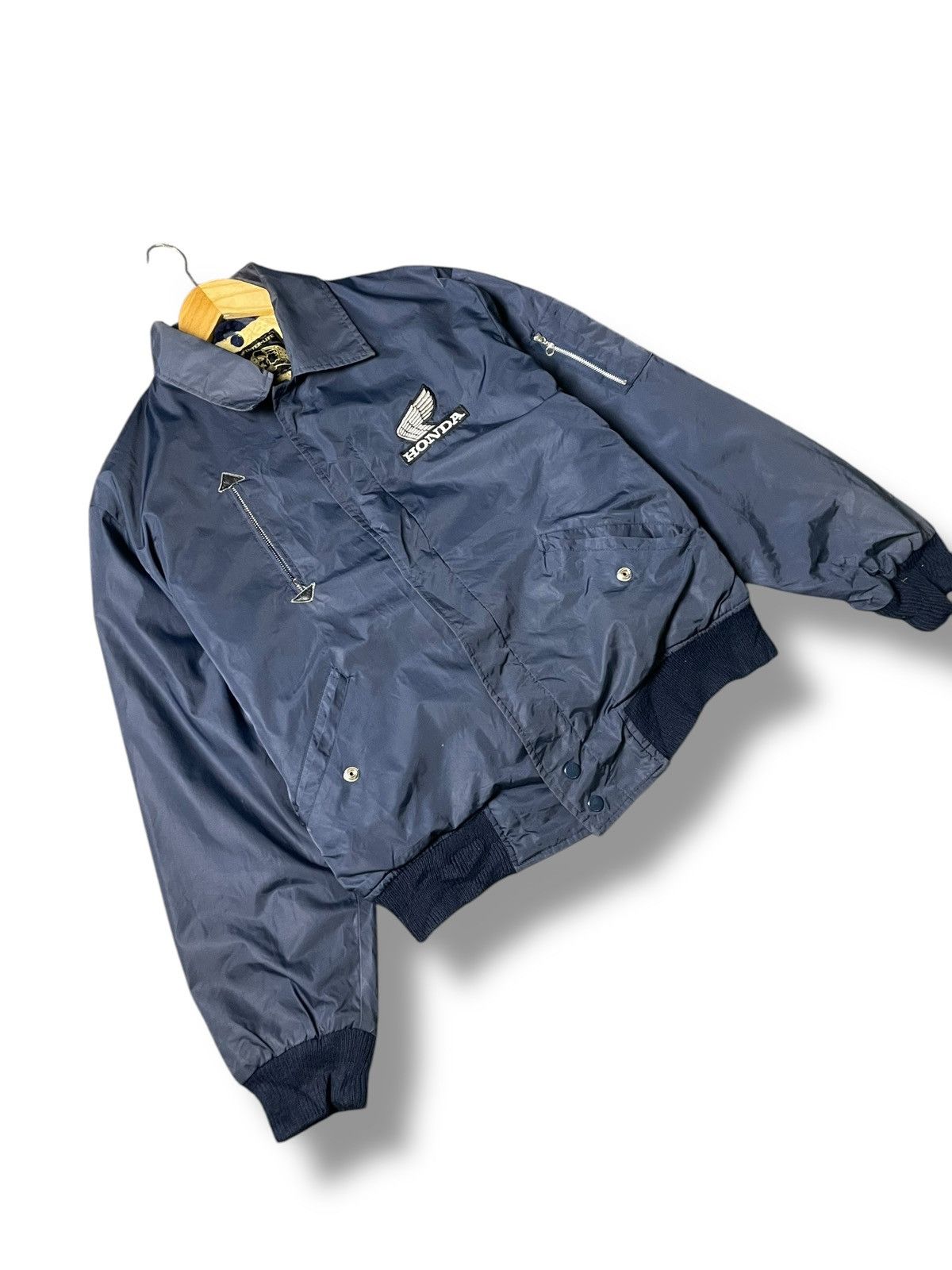 Honda Vintage Honda Racing Winter Bomber Jacket (68) Size US S / EU 44-46 / 1 - 4 Thumbnail