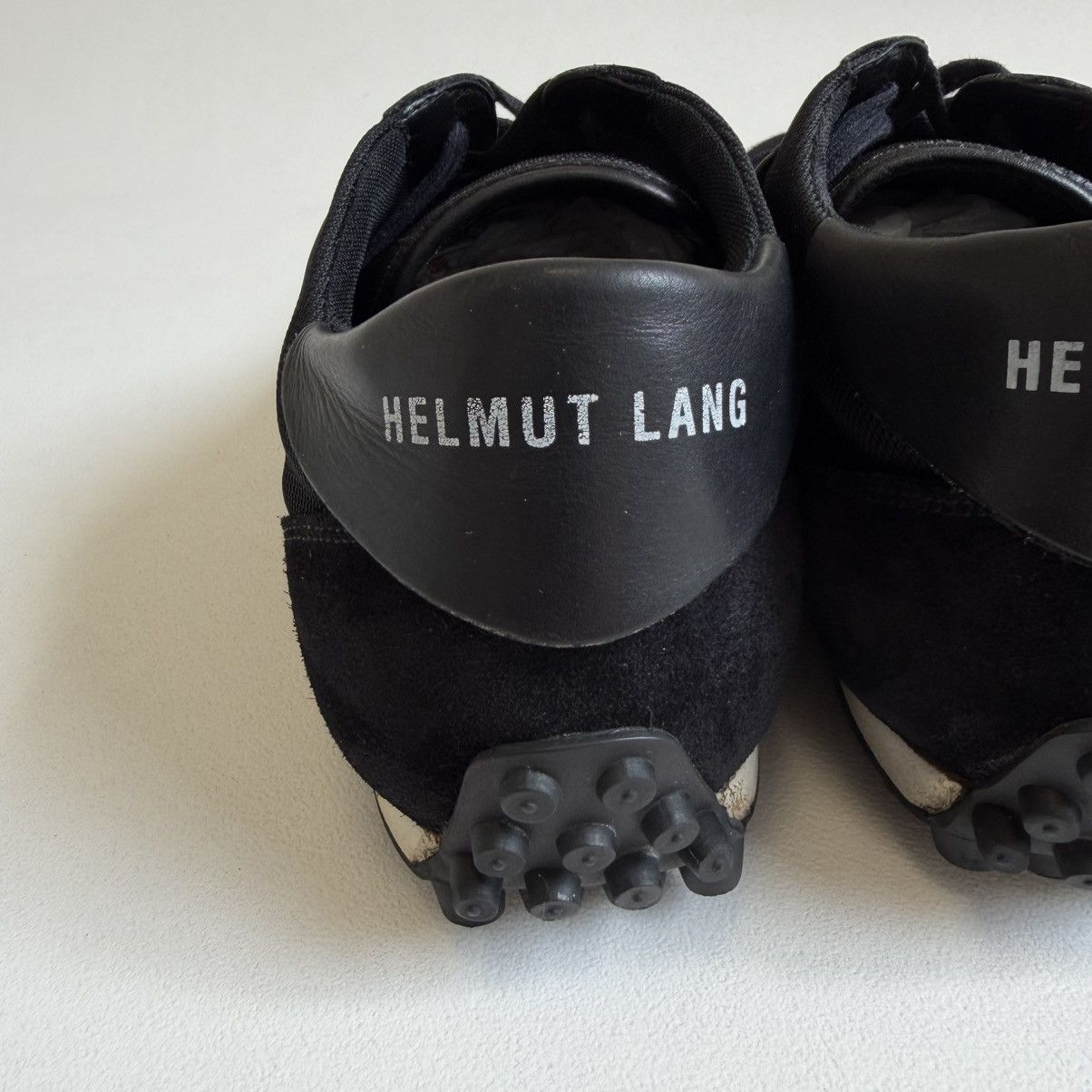 Helmut Lang Mid 2000s Black GAT Sneakers Size US 10 / EU 43 - 18 Thumbnail