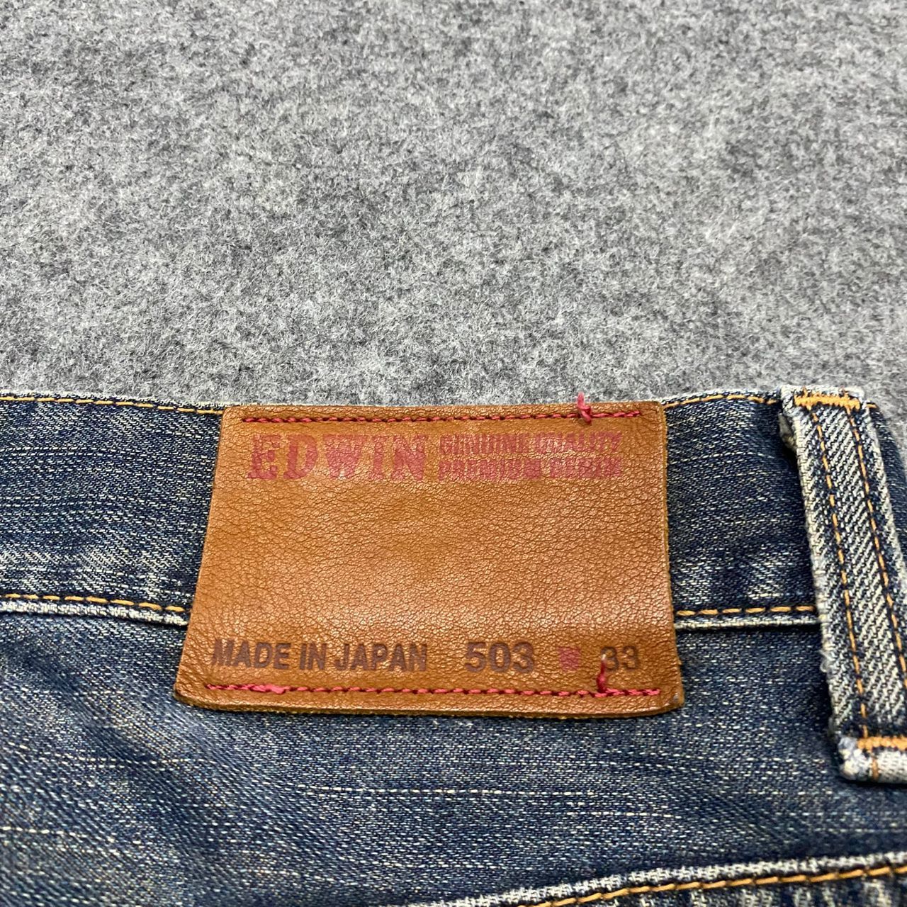 Edwin 💥Best Offer💥Vintage Edwin 503 Distressed Denim Size US 34 / EU 50 - 15 Thumbnail