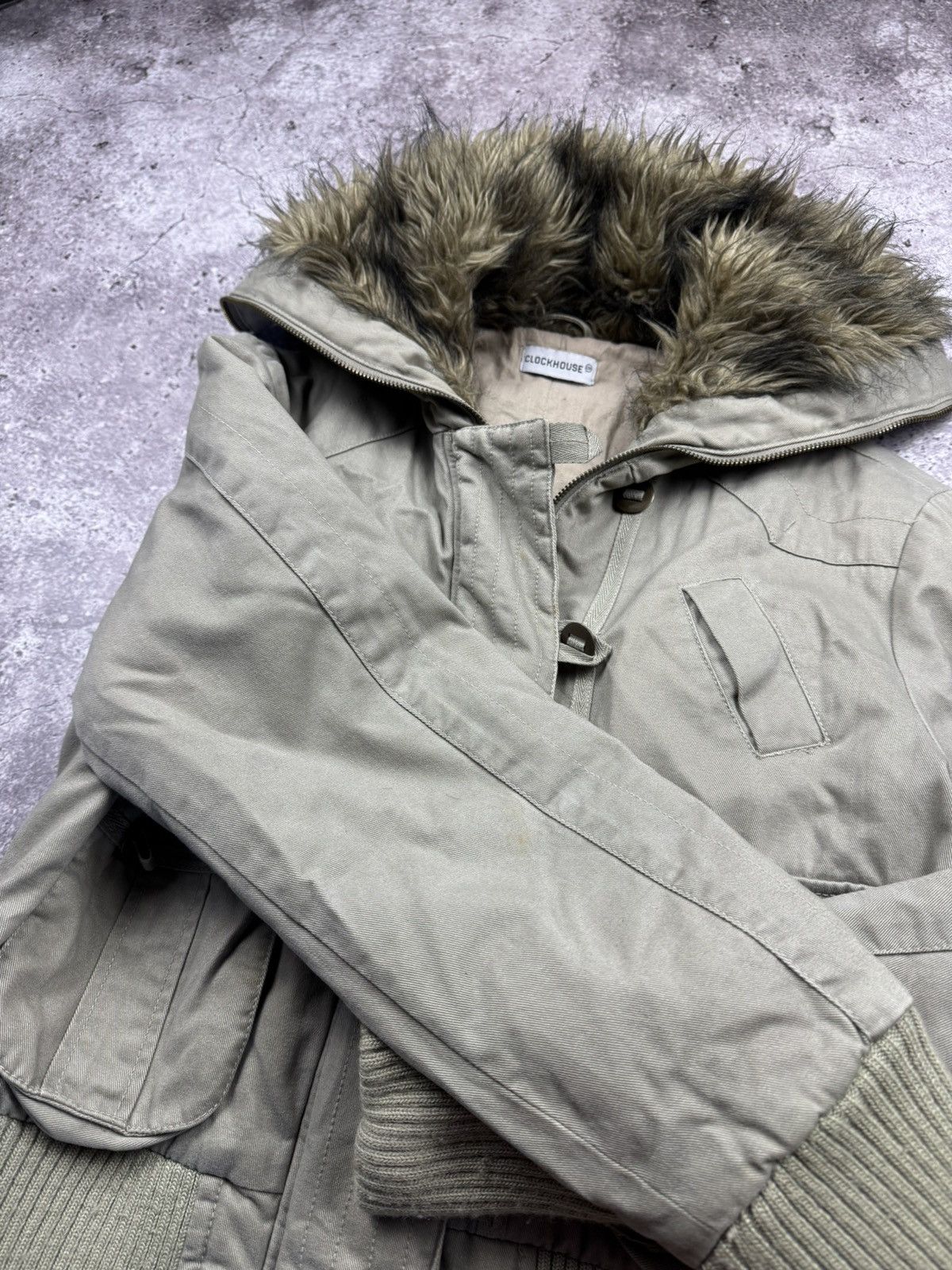 Japanese Brand Vintage Japanese G.O.A Style Fur Bomber Jacket Y2K Size US S / EU 44-46 / 1 - 8 Thumbnail