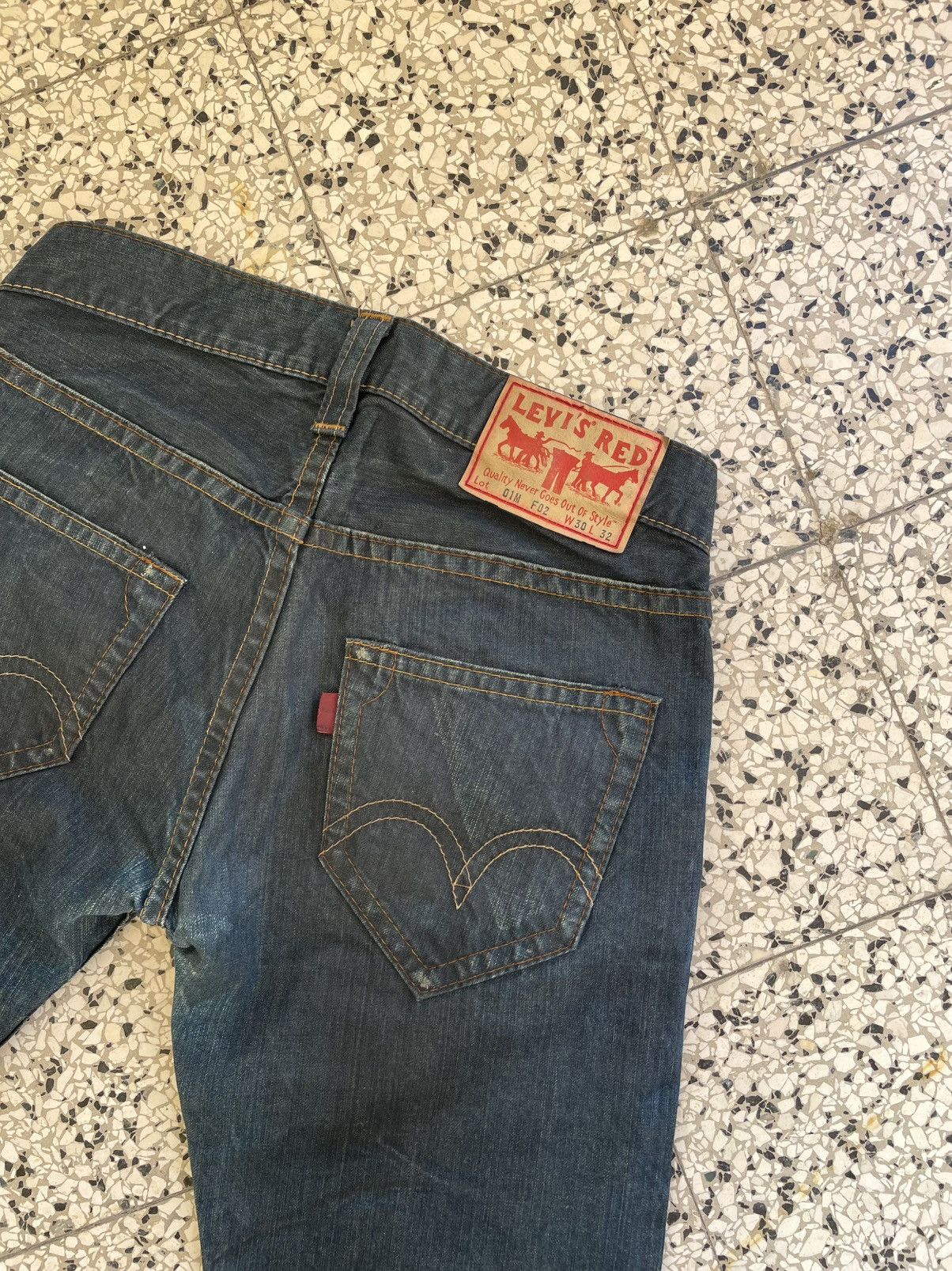 Levi's Vintage Clothing Vintage LEVI'S RED 01M F02 JEANS Size US 30 / EU 46 - 7 Thumbnail