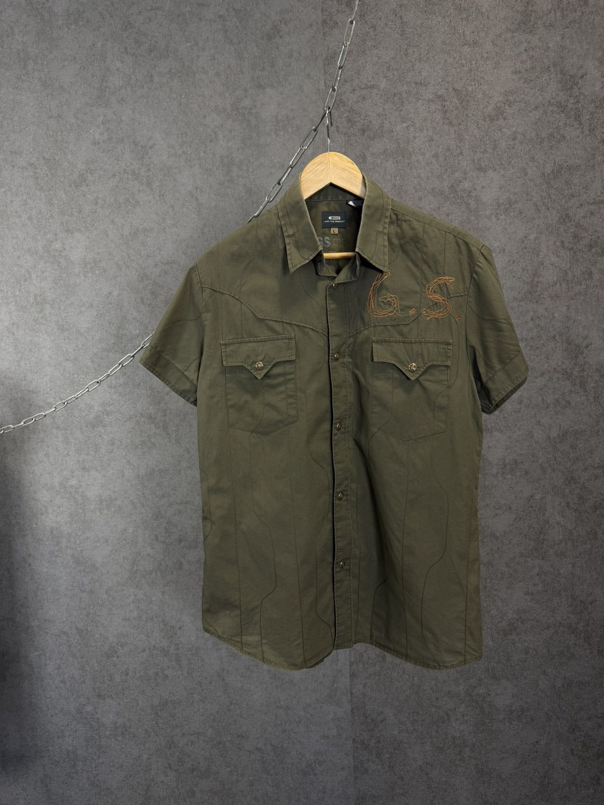 G-Star G Star Raw vintage designer shirt Size US L / EU 52-54 / 3 - 1 Thumbnail