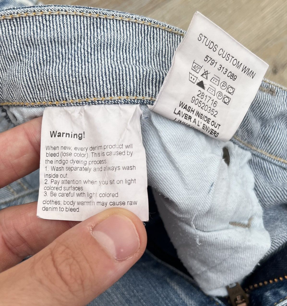 If Six Was Nine CRAZY G-STAR RAW IF SIX WAS NINE VINTAGE FLARED JEANS Size US 31 - 19 Thumbnail