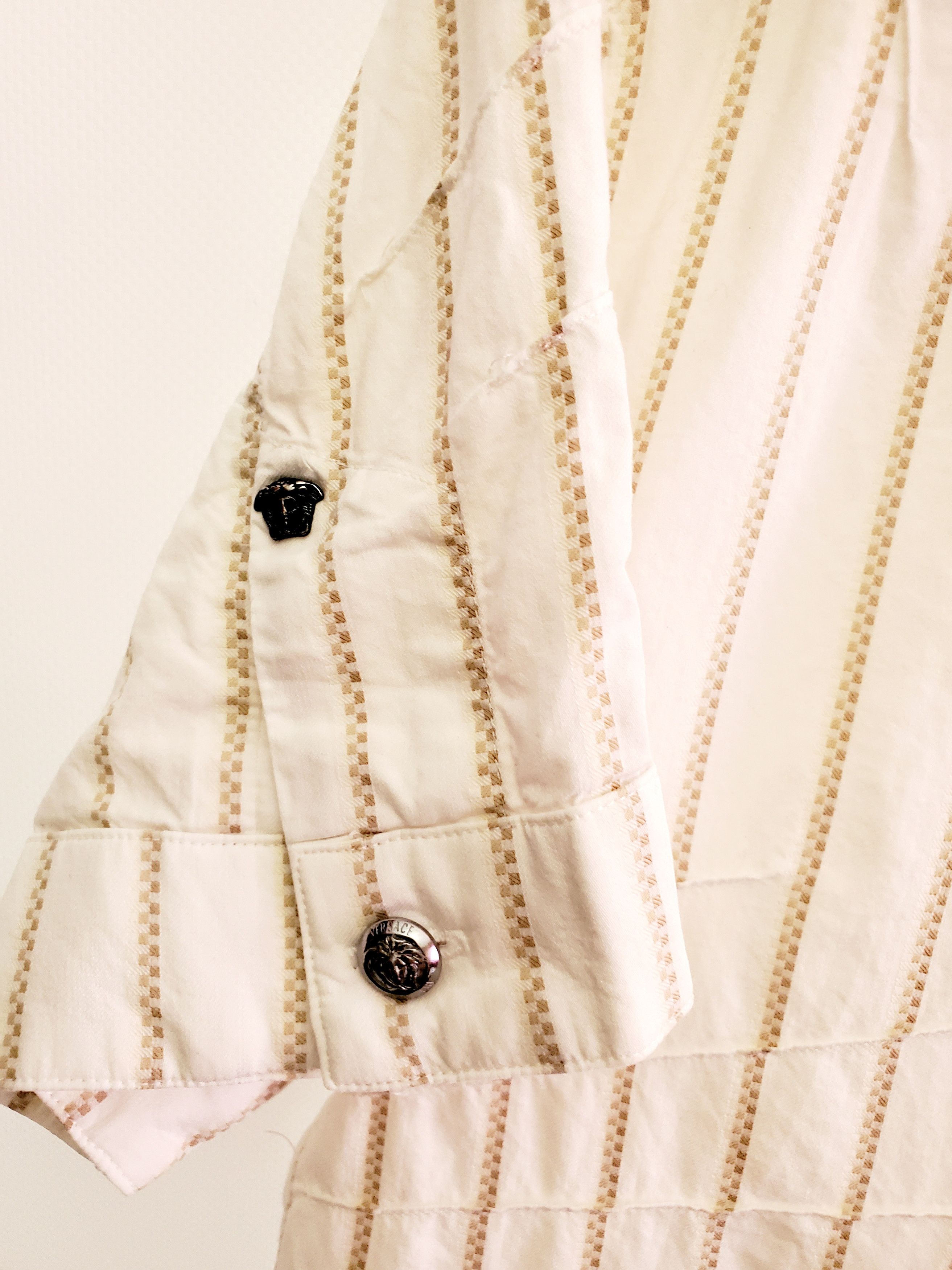 Versace Jeans Couture × Vintage RARE Versace Vintage Button Shirt size M Size US M / EU 48-50 / 2 - 4 Thumbnail