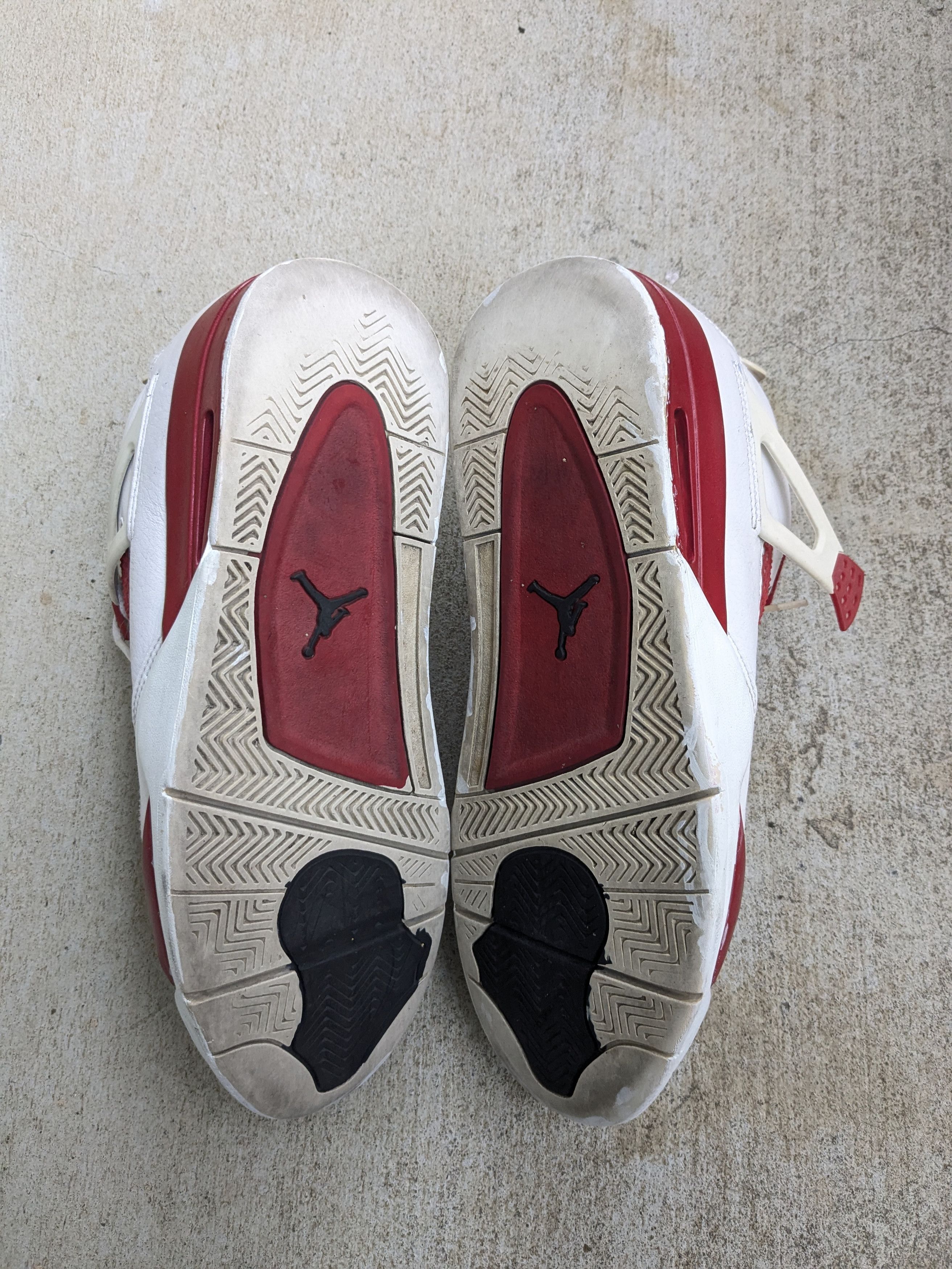 Jordan Brand Nike Air Jordan 4 Alternate 89 11 White Red 308497-106 Red Size US 11 / EU 44 - 18 Thumbnail