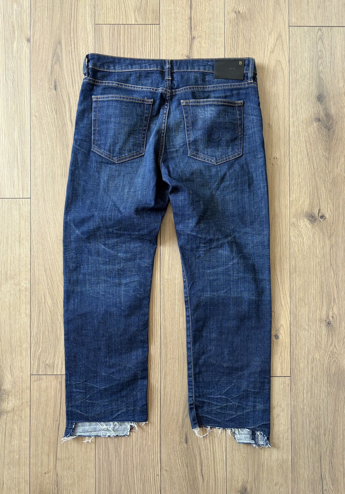 R13 R13 Boy Straight Howell Jeans Size 29" - 16 Thumbnail