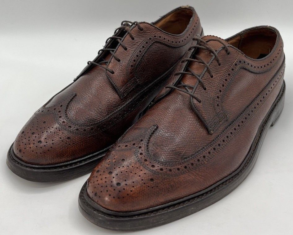 Florsheim Florsheim Imperial Vintage 9.5E Longwing Wingtip Gunbo0at Size US 9.5 / EU 42-43 - 1 Thumbnail