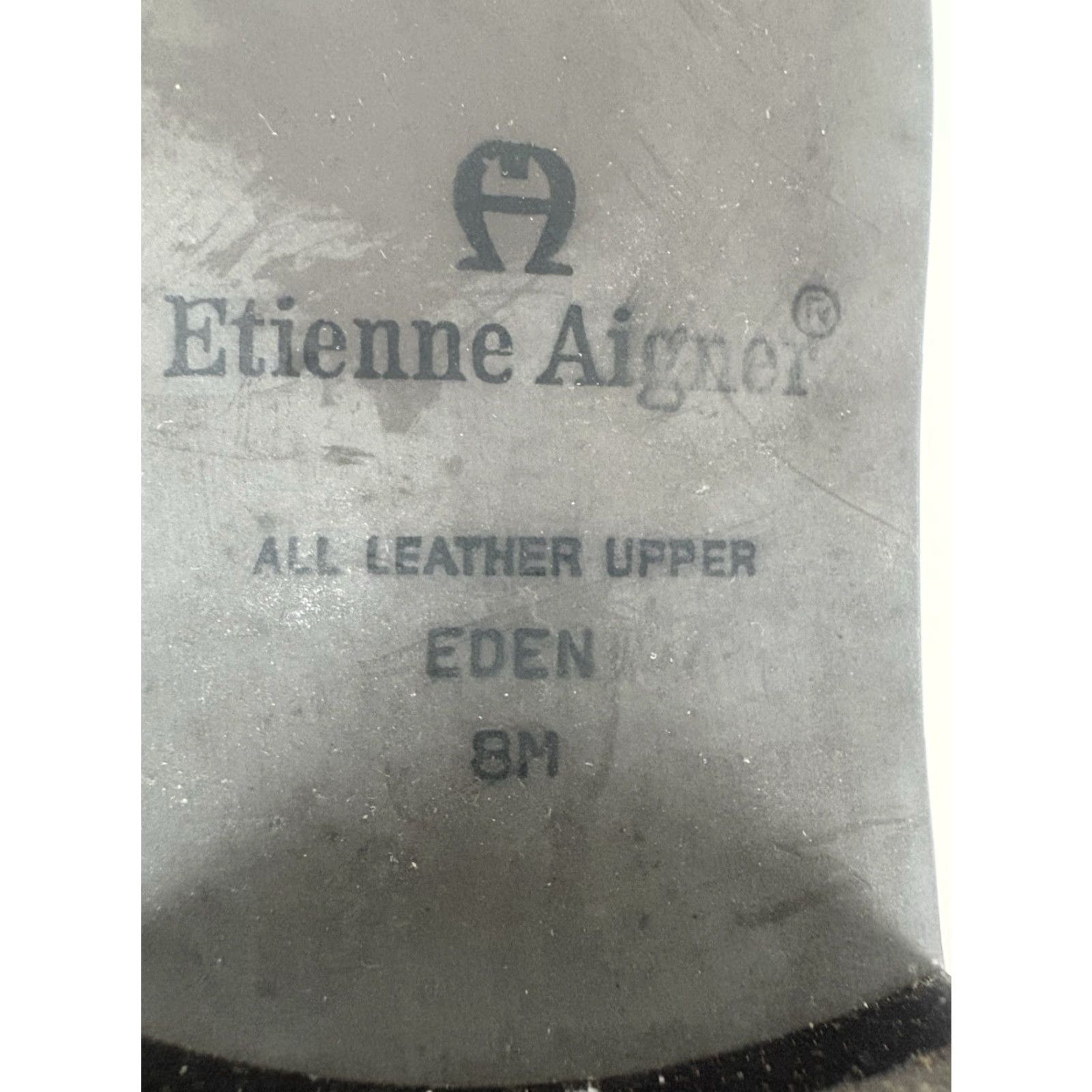 Etienne Aigner Etienne Aigner Eden White Leather Slip On Loafers Womens Size 8 M Casual Size US 8 / IT 38 - 8 Thumbnail