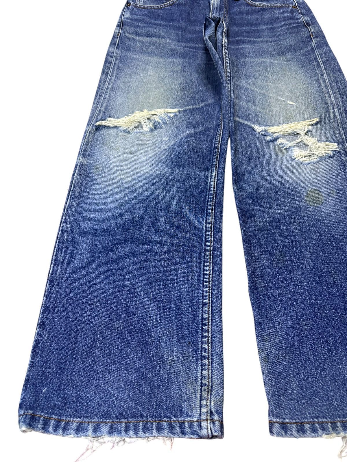 Levi's Vintage 90s Levis 503 Faded Wash Distressed Baggy Jeans Size US 32 / EU 48 - 6 Thumbnail
