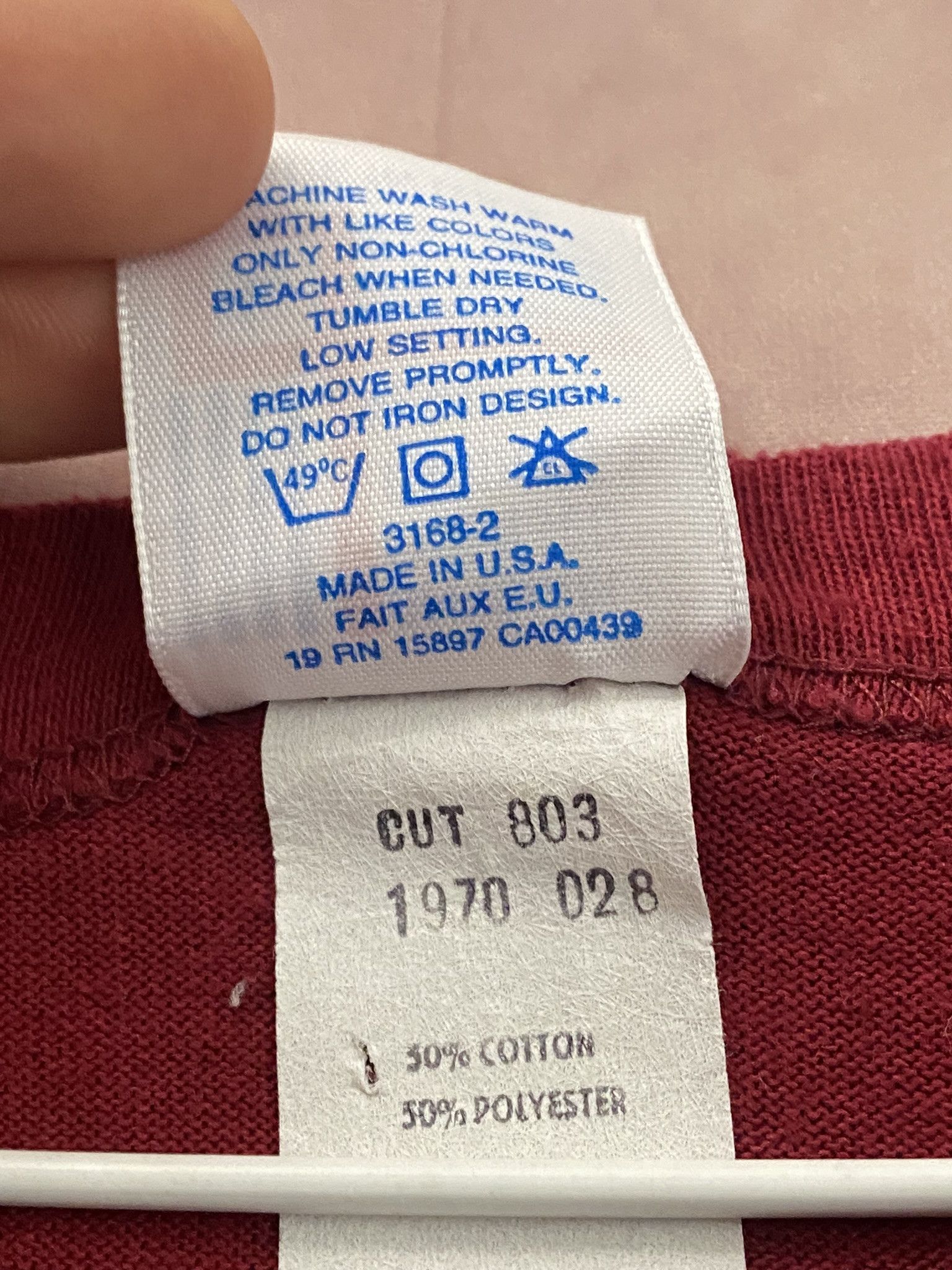 NFL × Vintage Washington NFL Redskins Advantage 1980-1990 Retro T-Shirt Size US L / EU 52-54 / 3 - 5 Thumbnail
