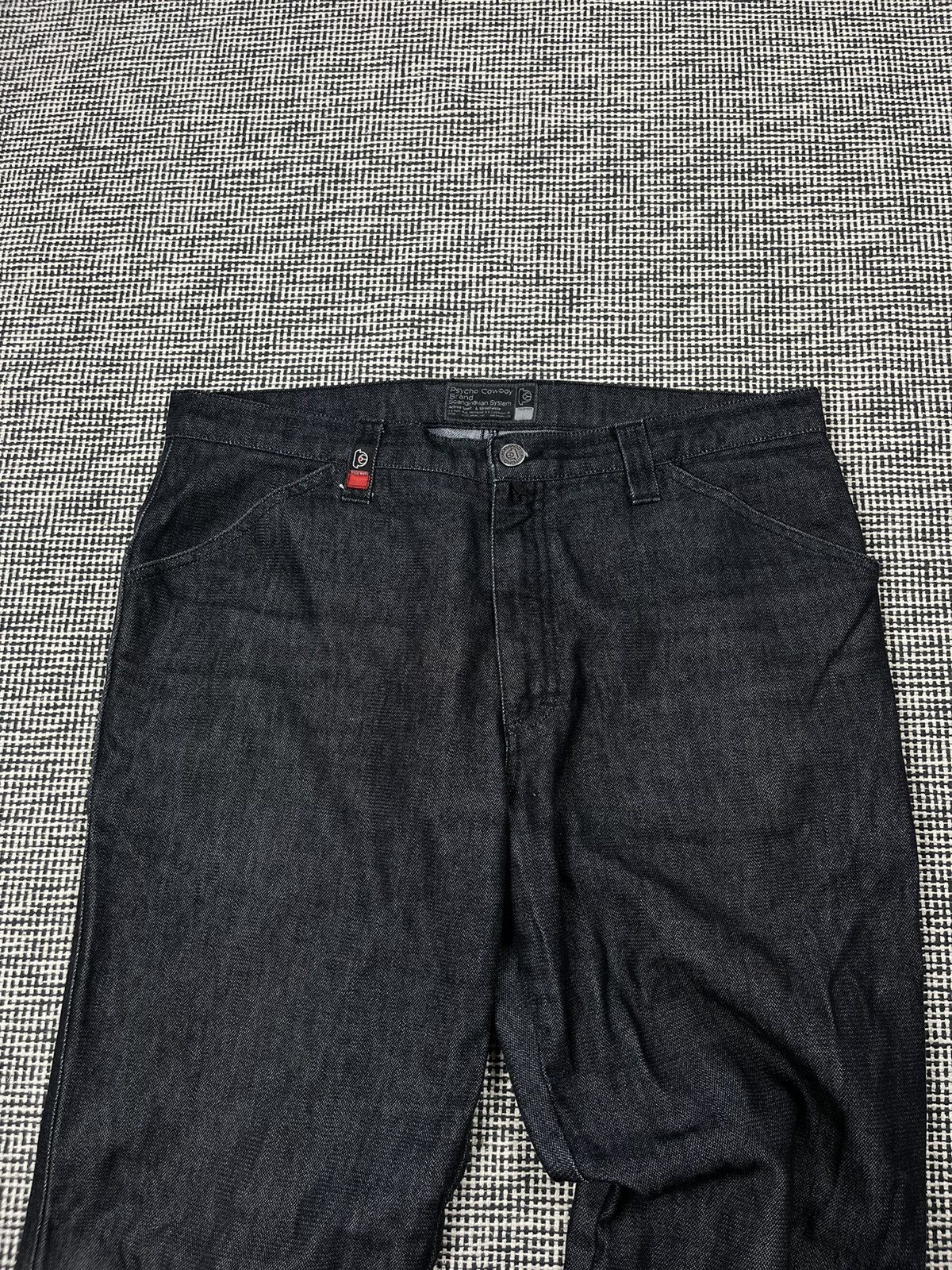 Japanese Brand × Vintage Psycho Cowboy vintage flared baggy jeans y2k Size US 34 / EU 50 - 4 Thumbnail