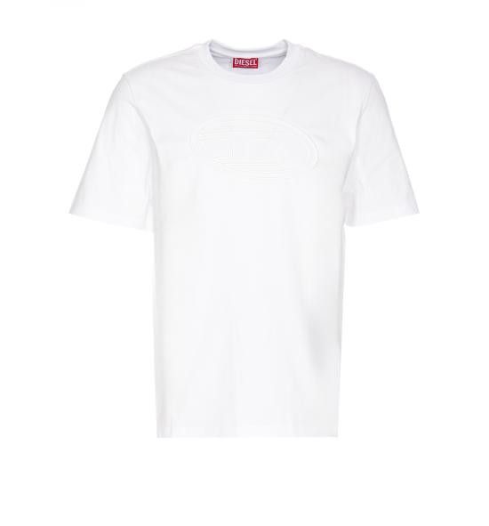 DIESEL Men T-Shirts A17402 0NJBM100 White