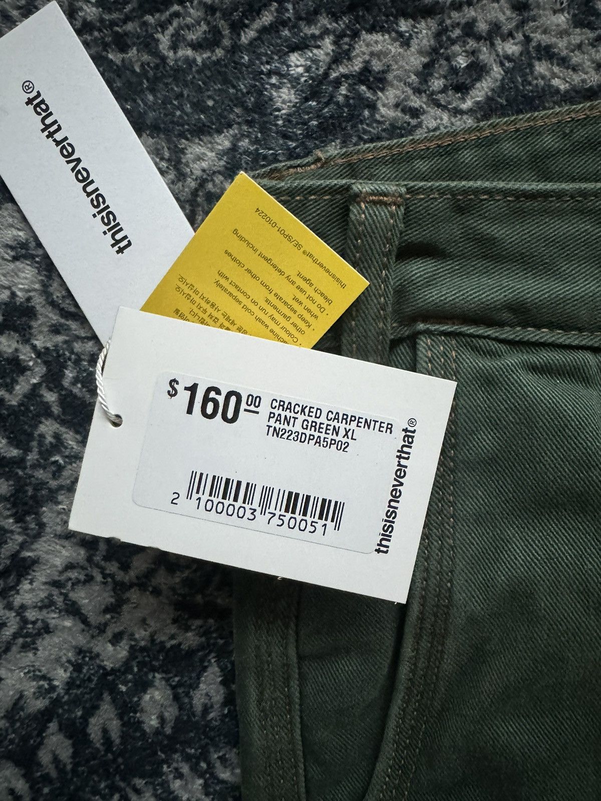 thisisneverthat Thisineverthat Carpenter Pants denim Size US 38 / EU 54 - 3 Thumbnail