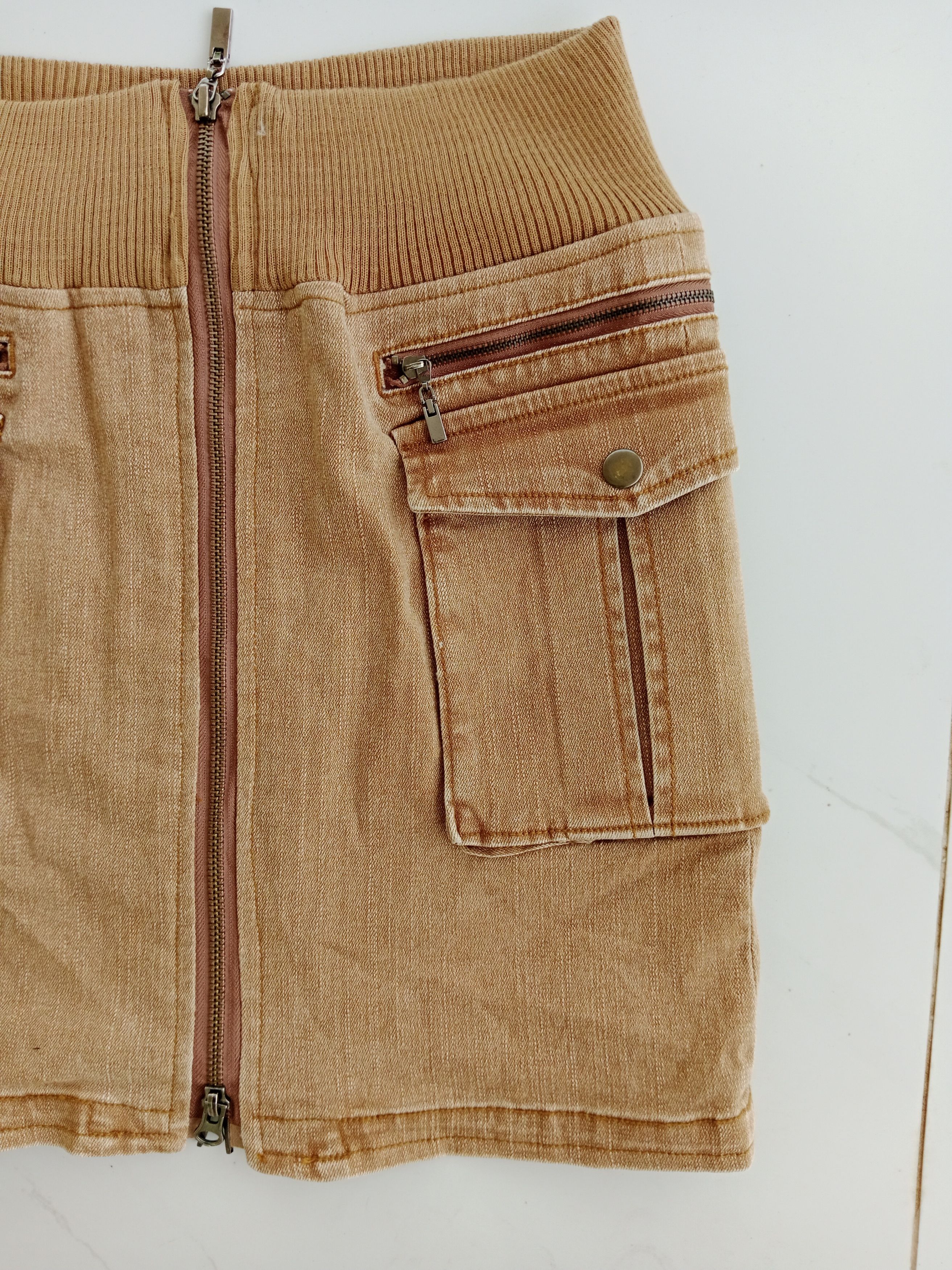 Vintage Vintage Siena Mini Skirt Rare Style With Double Pocket Size 30" / US 8 / IT 44 - 4 Thumbnail