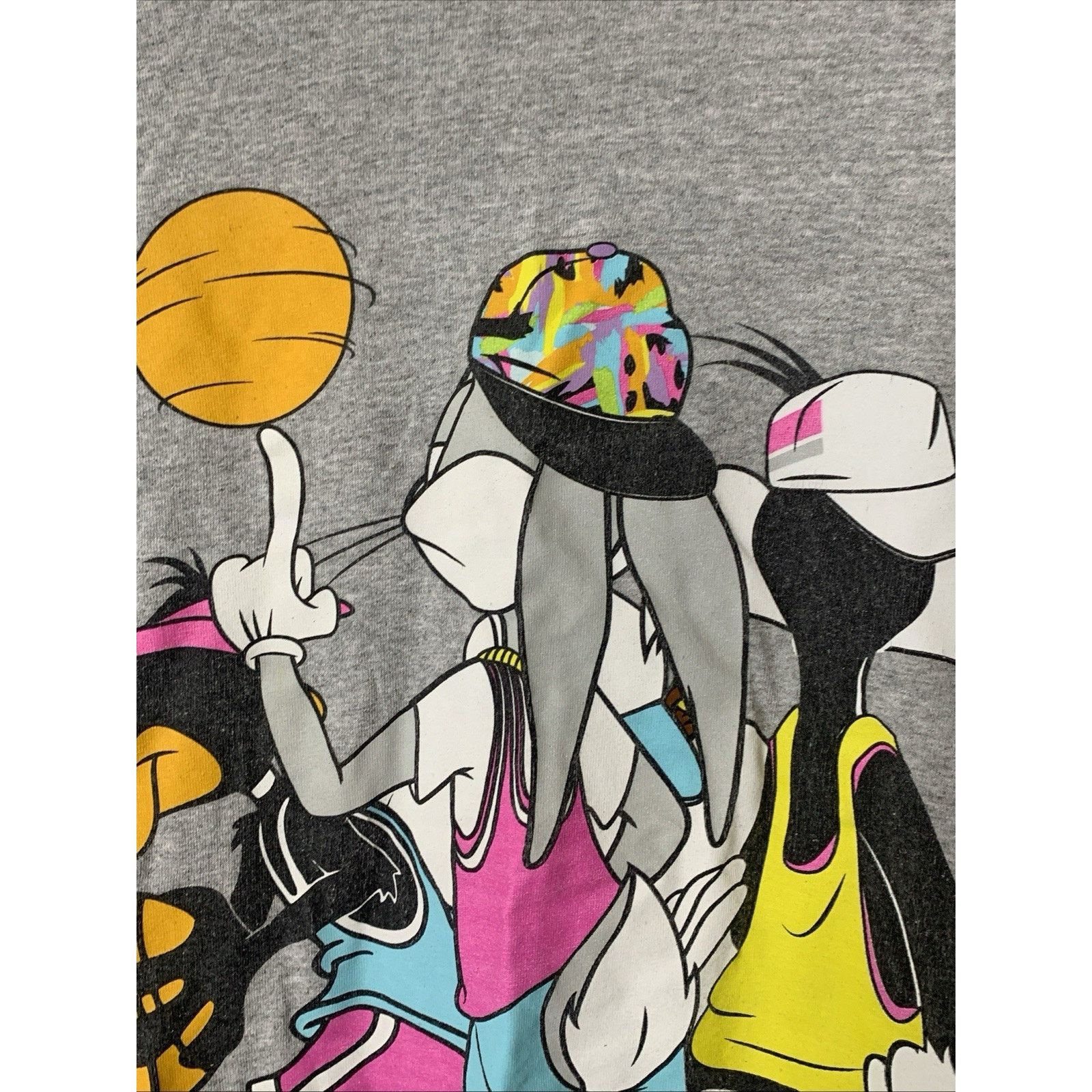 Warner Bros Warner Bros Vintage Looney Tunes Basketball T-Shirt XL Size US XL / EU 56 / 4 - 10 Thumbnail